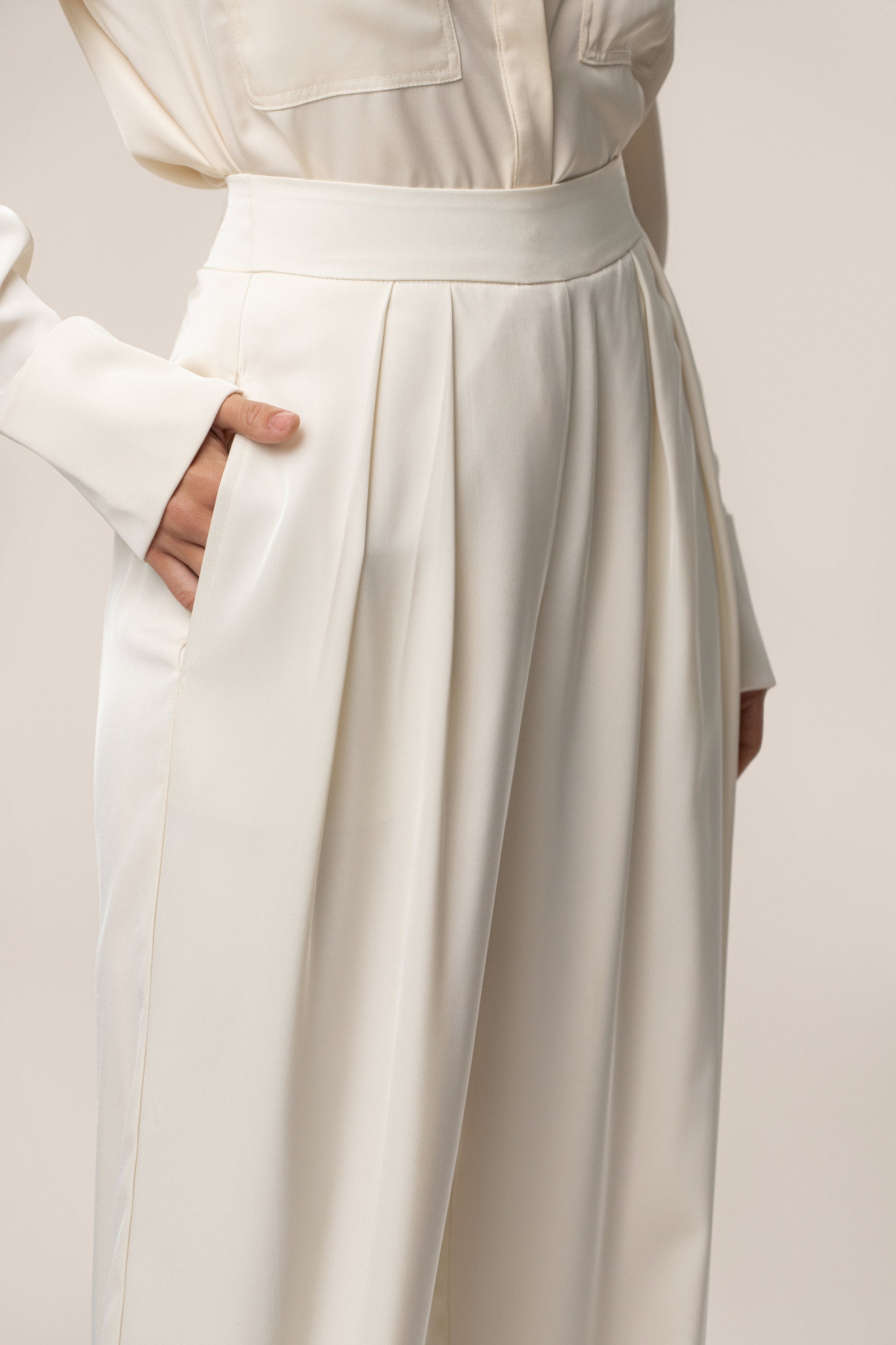 Buttercream Candice Trousers JLUXLABEL