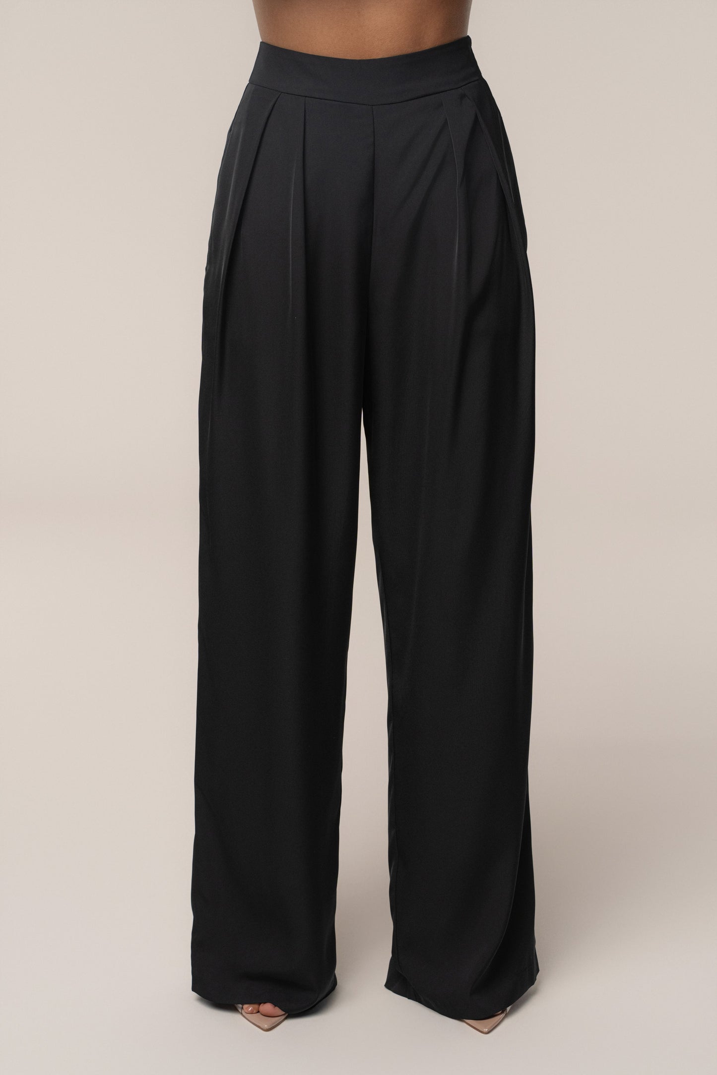 Black Candice Trousers JLUXLABEL