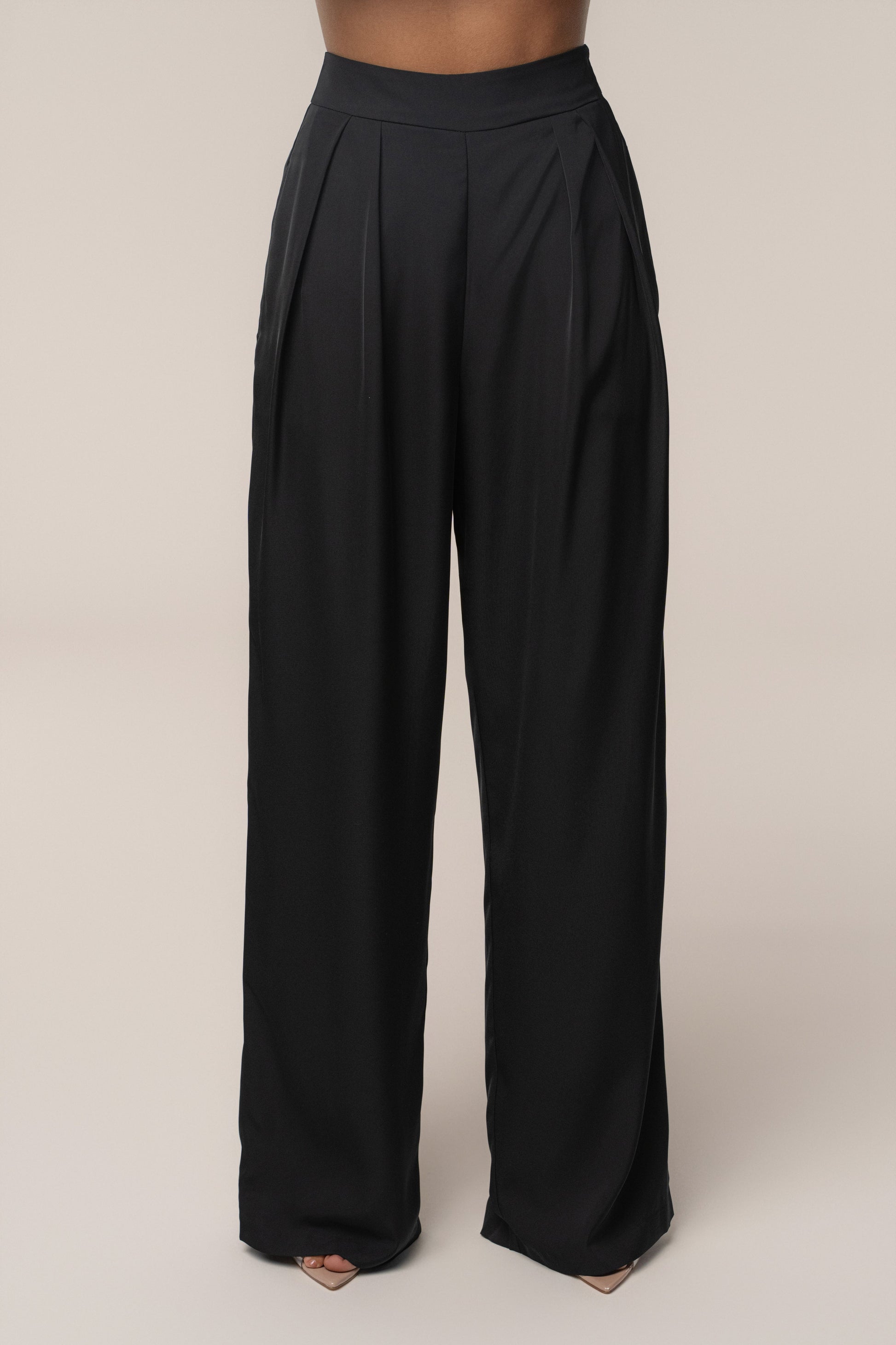 Black Candice Trousers JLUXLABEL