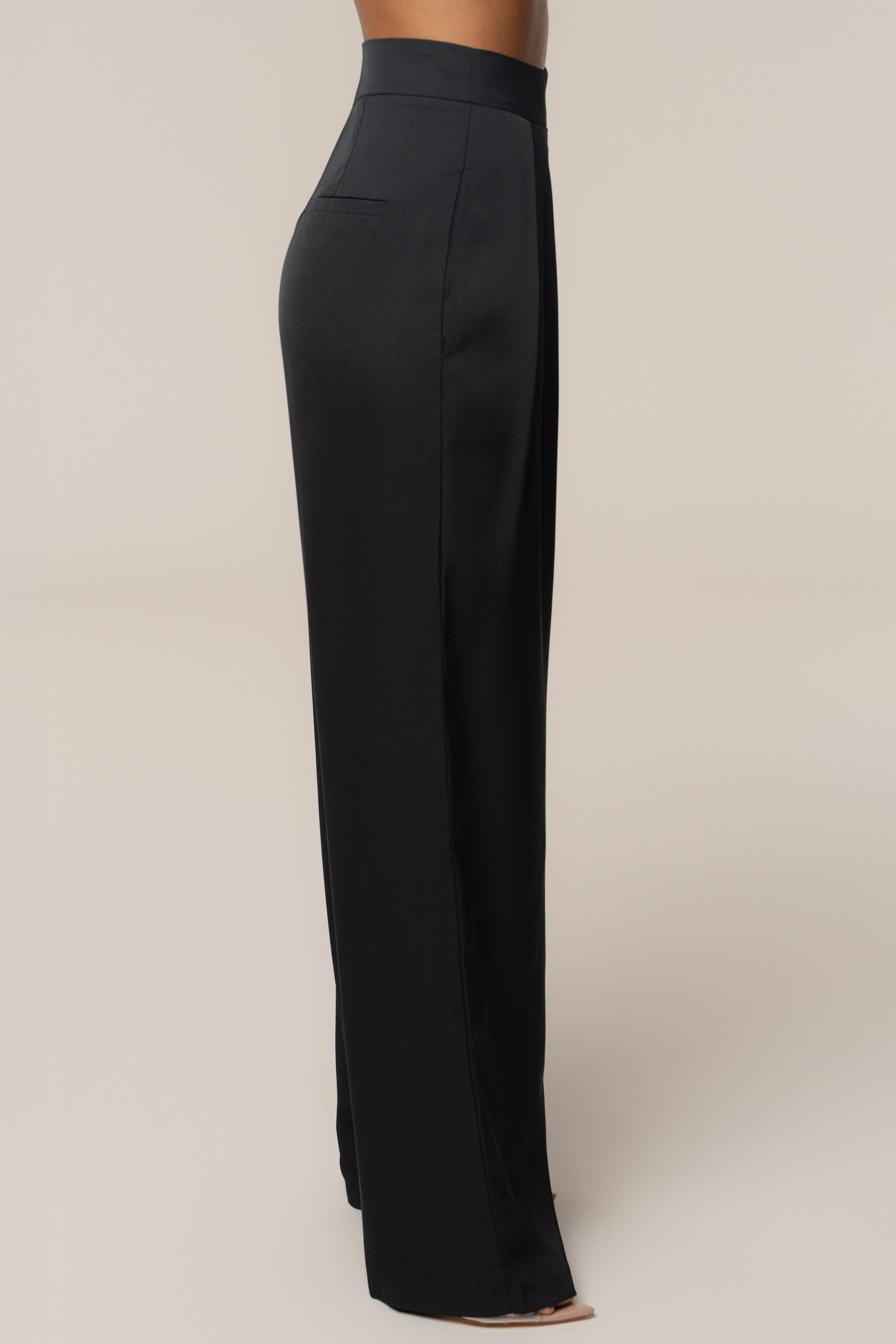 Black Candice Trousers JLUXLABEL