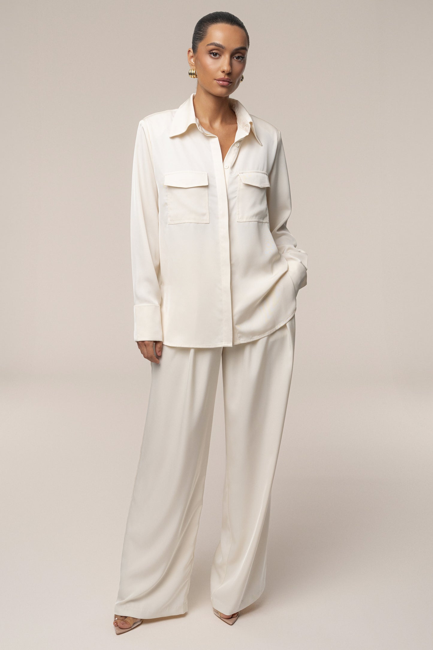Buttercream Candice Trousers JLUXLABEL