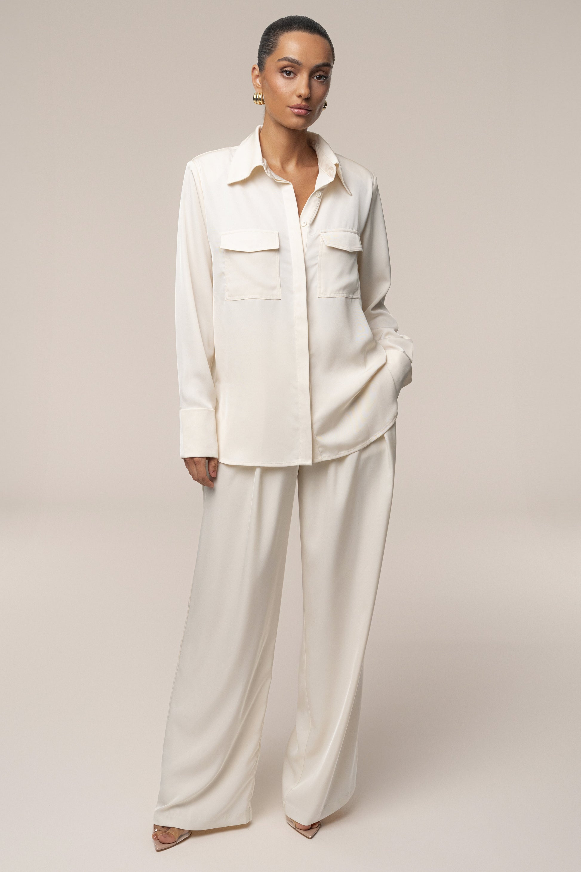 Buttercream Candice Trousers JLUXLABEL