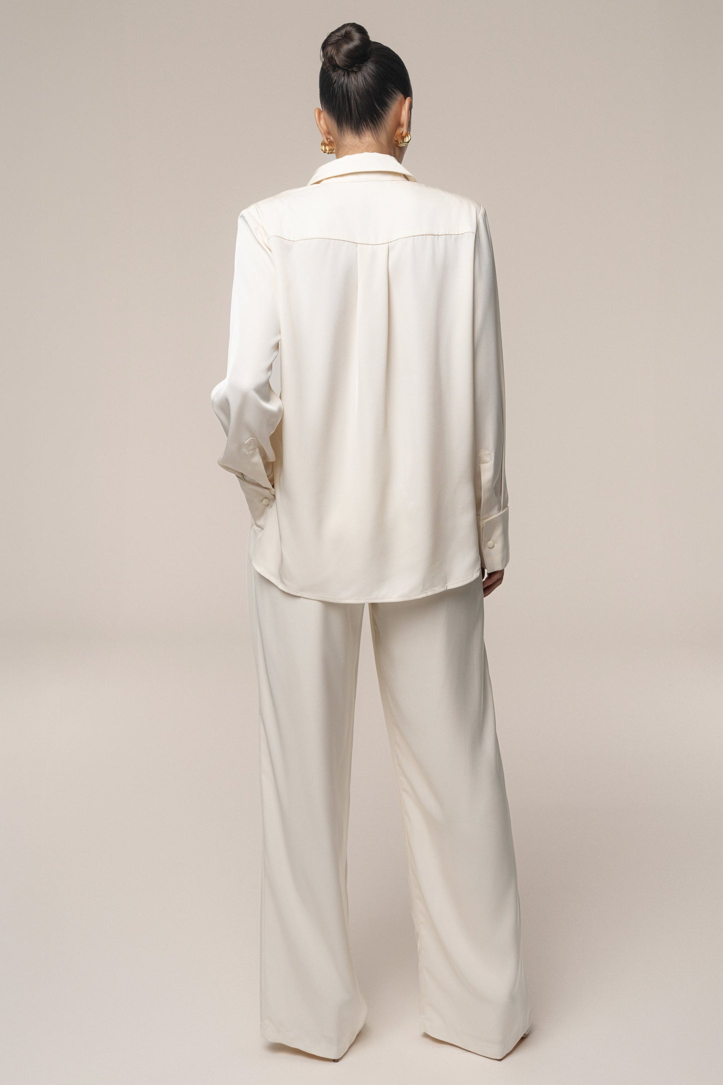 Buttercream Misty Button Up JLUXLABEL
