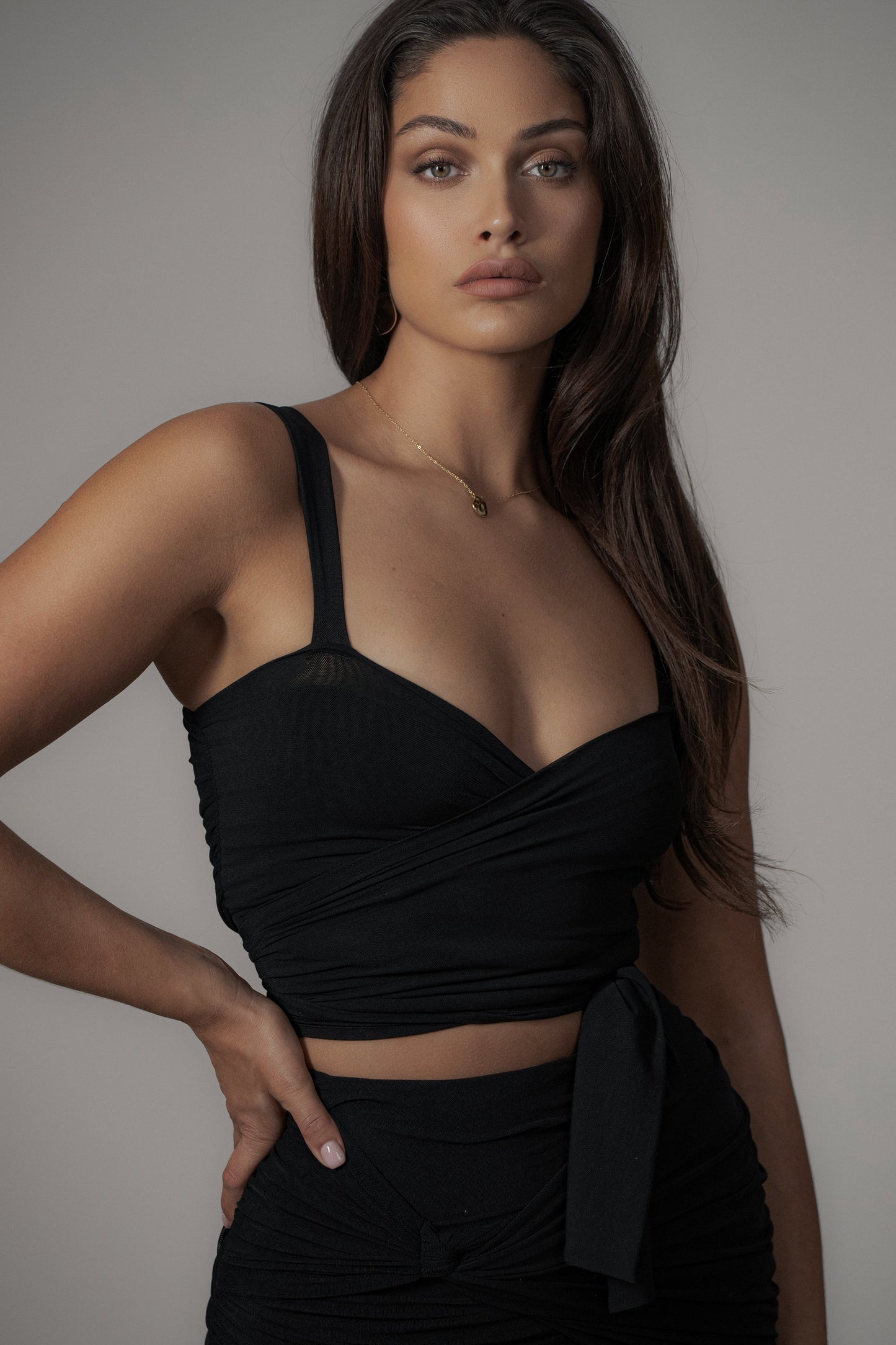 Black Extend Your Stay Skirt Set JLUXLABEL