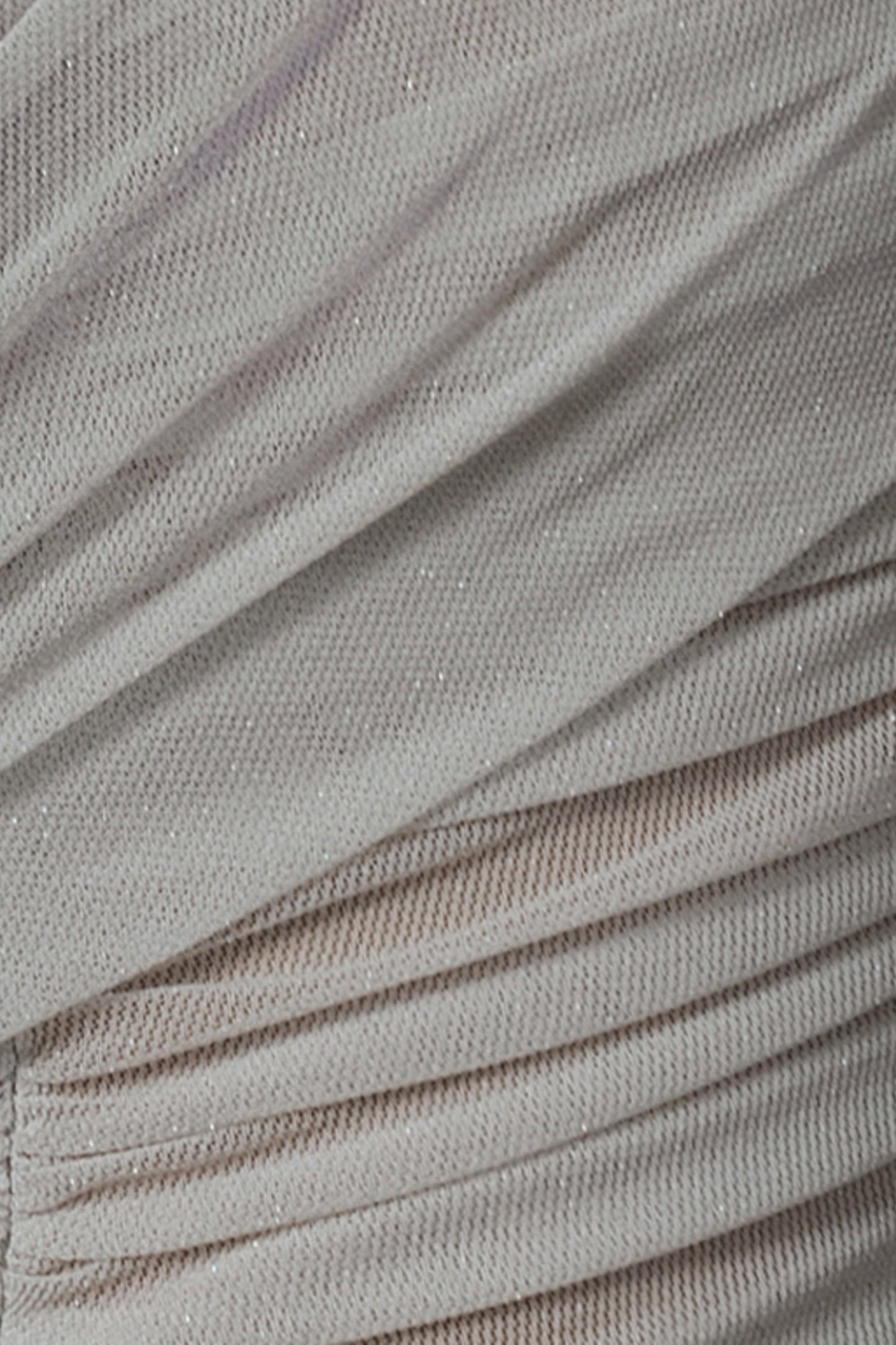 Ivory Catalina Lurex Knit Maxi Dress JLUXLABEL