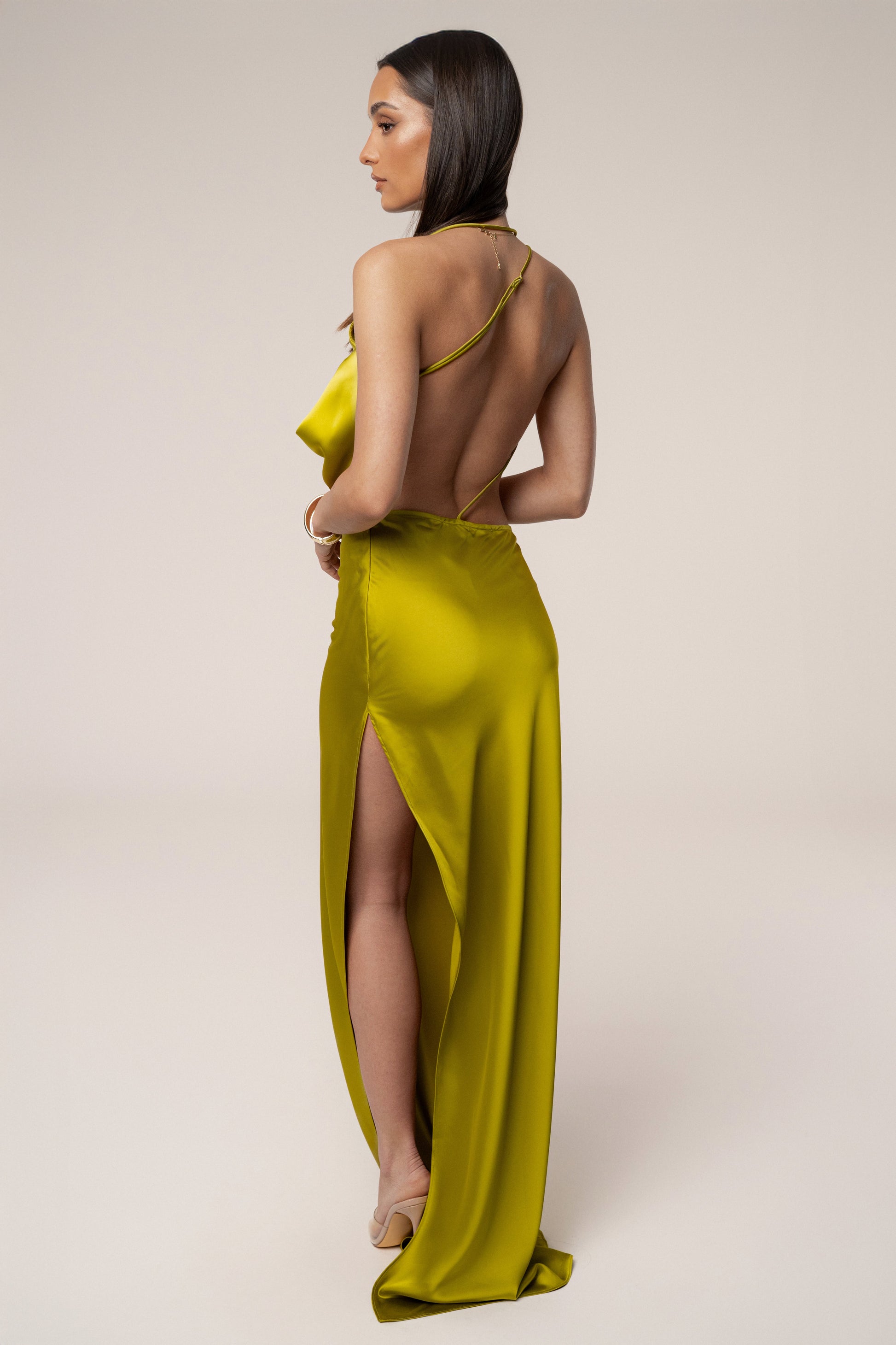 Moss Delmara Cowl Maxi Dress JLUXLABEL