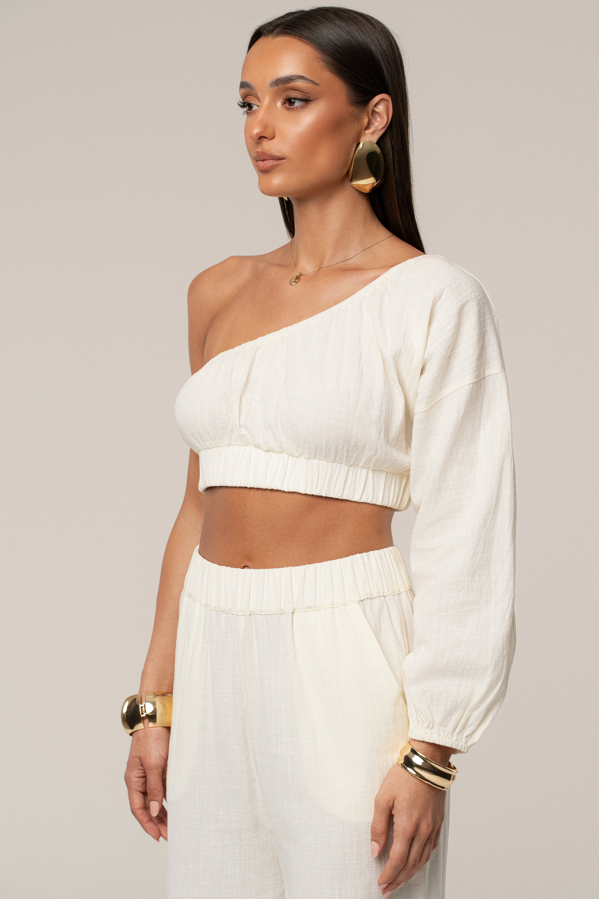 Ivory Coastal Tide Pant Set JLUXLABEL