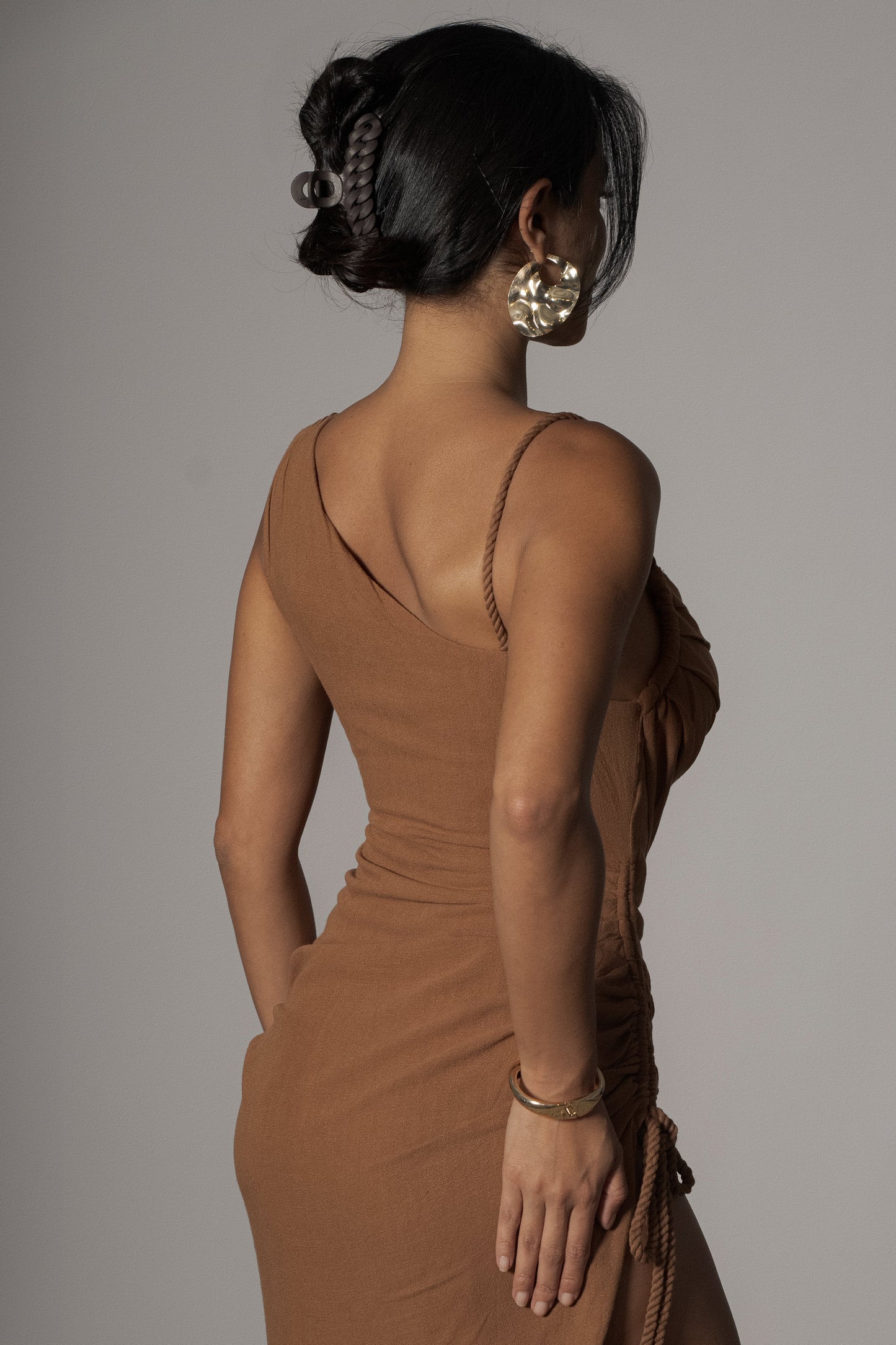 Pecan Dreaming Of Summer Linen Dress JLUXLABEL