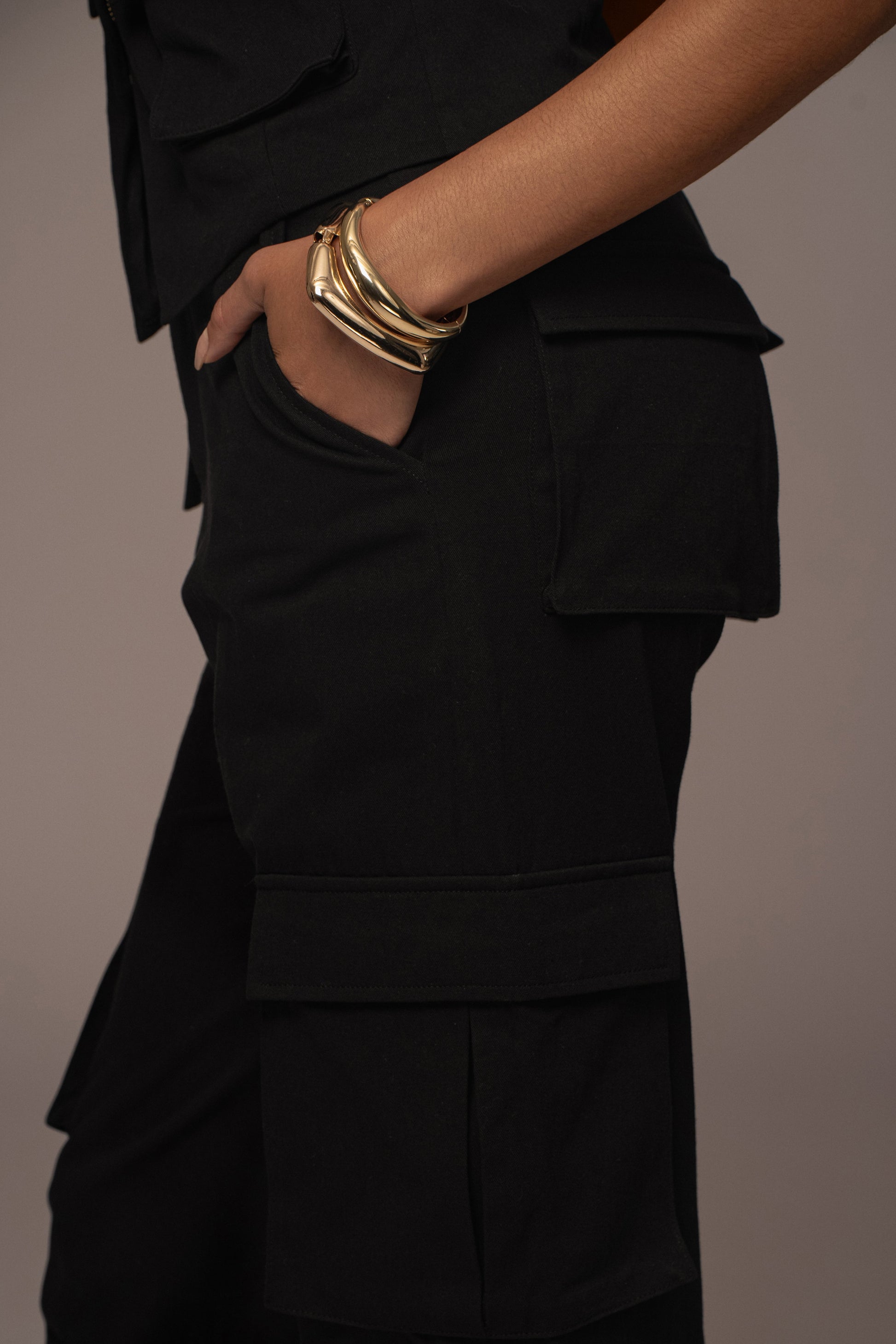 Black Aeris Pant Set JLUXLABEL