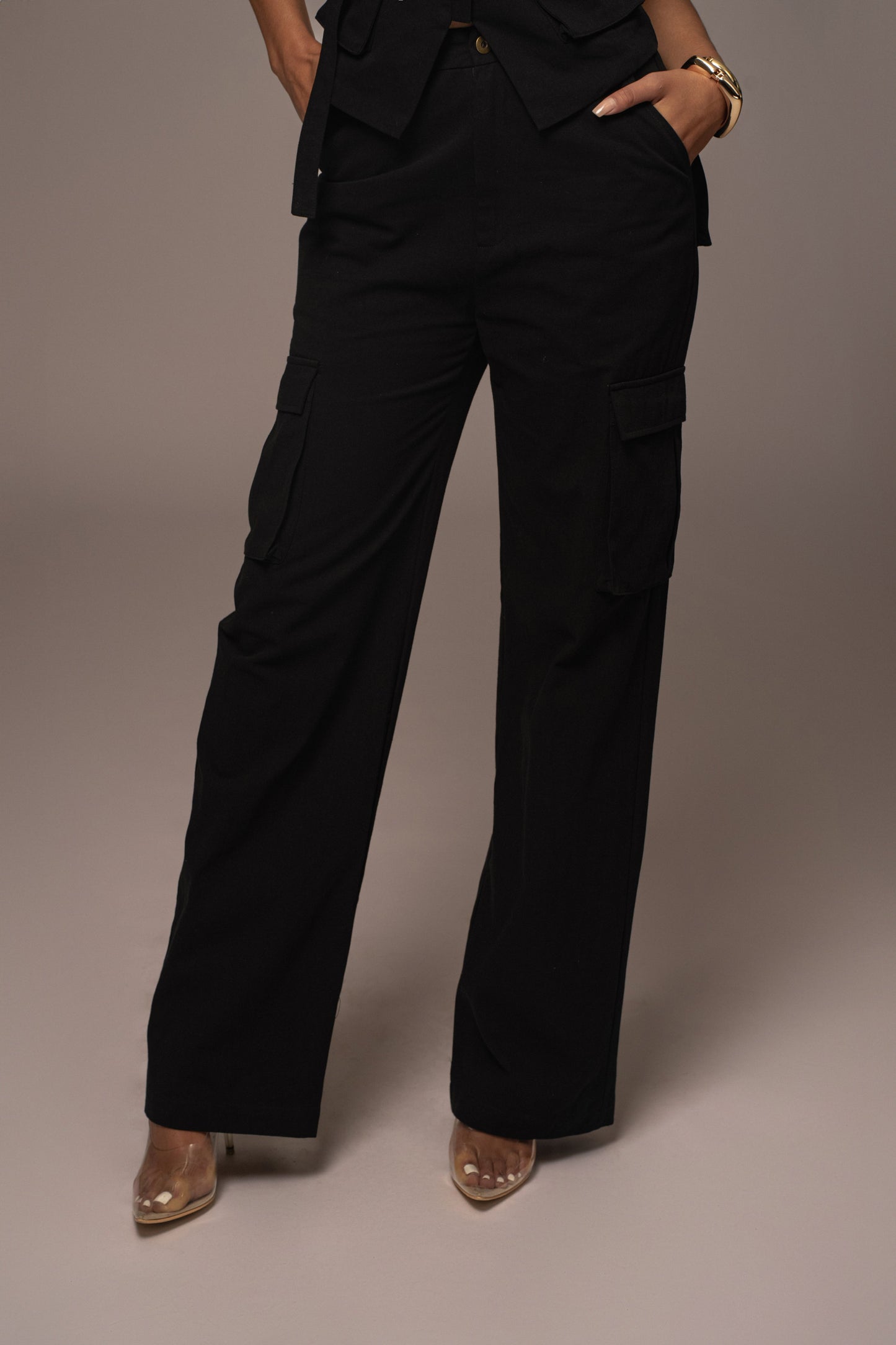 Black Aeris Pant Set JLUXLABEL