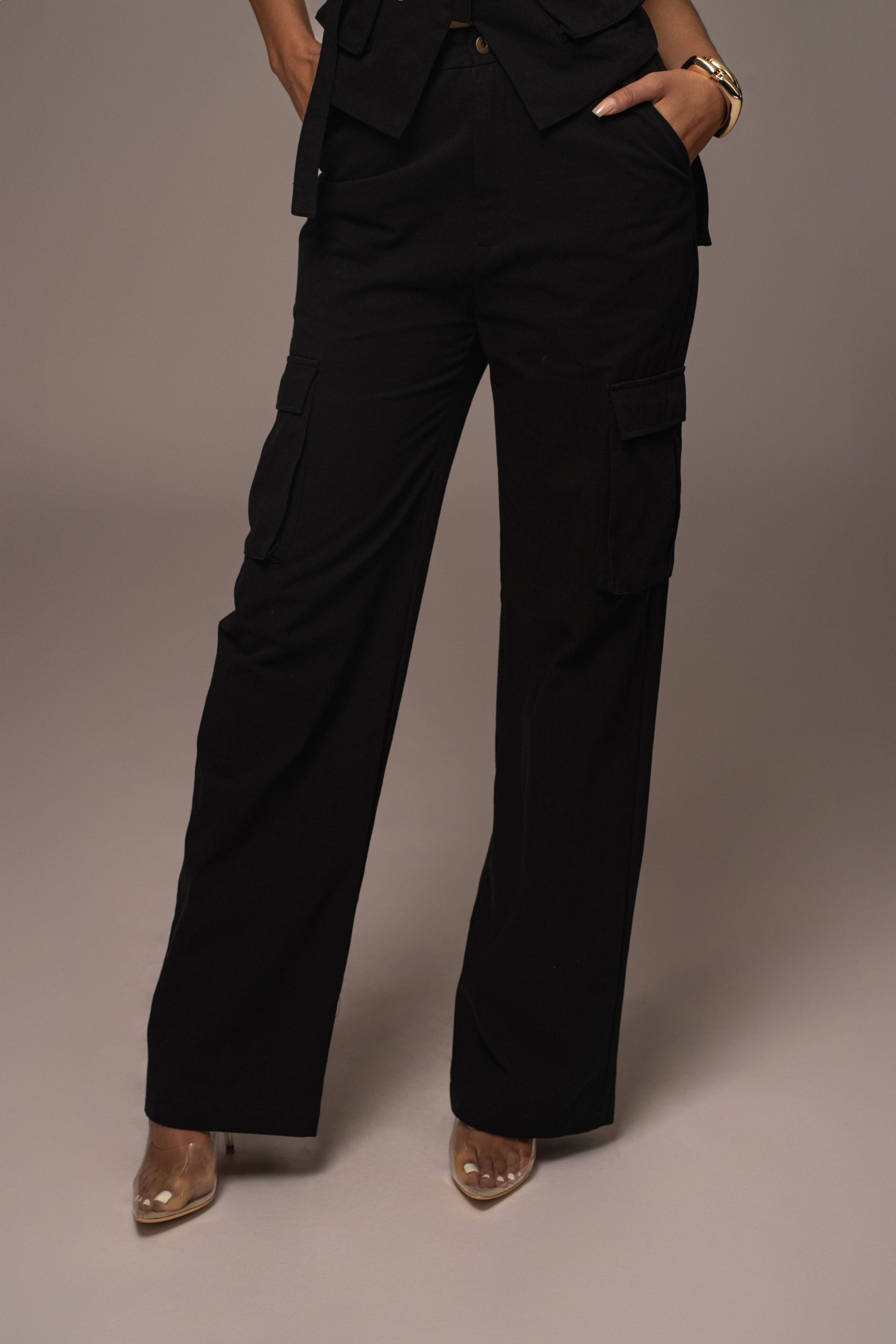 Black Aeris Pant Set JLUXLABEL