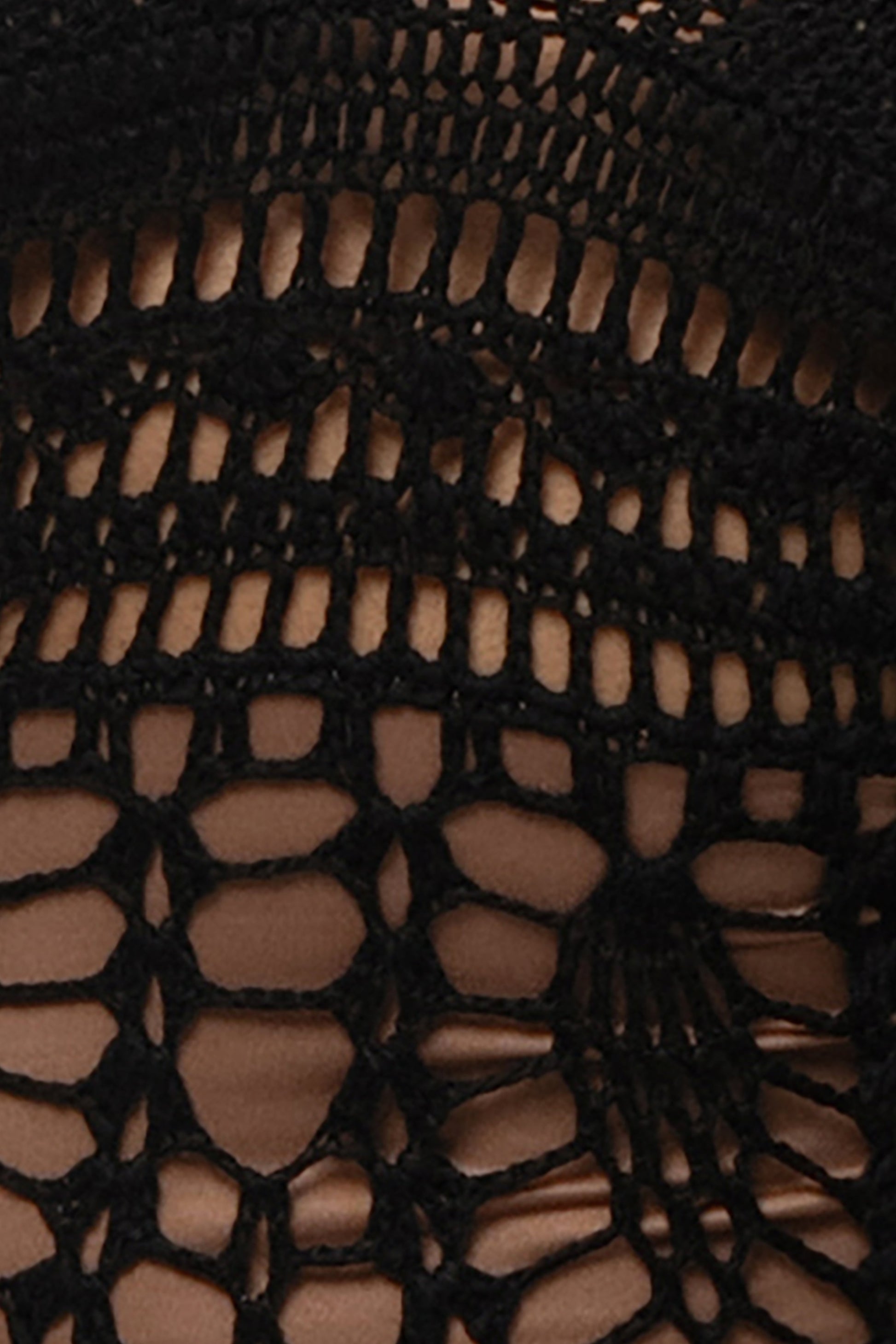 Black Great Escape Crochet Maxi Dress JLUXLABEL
