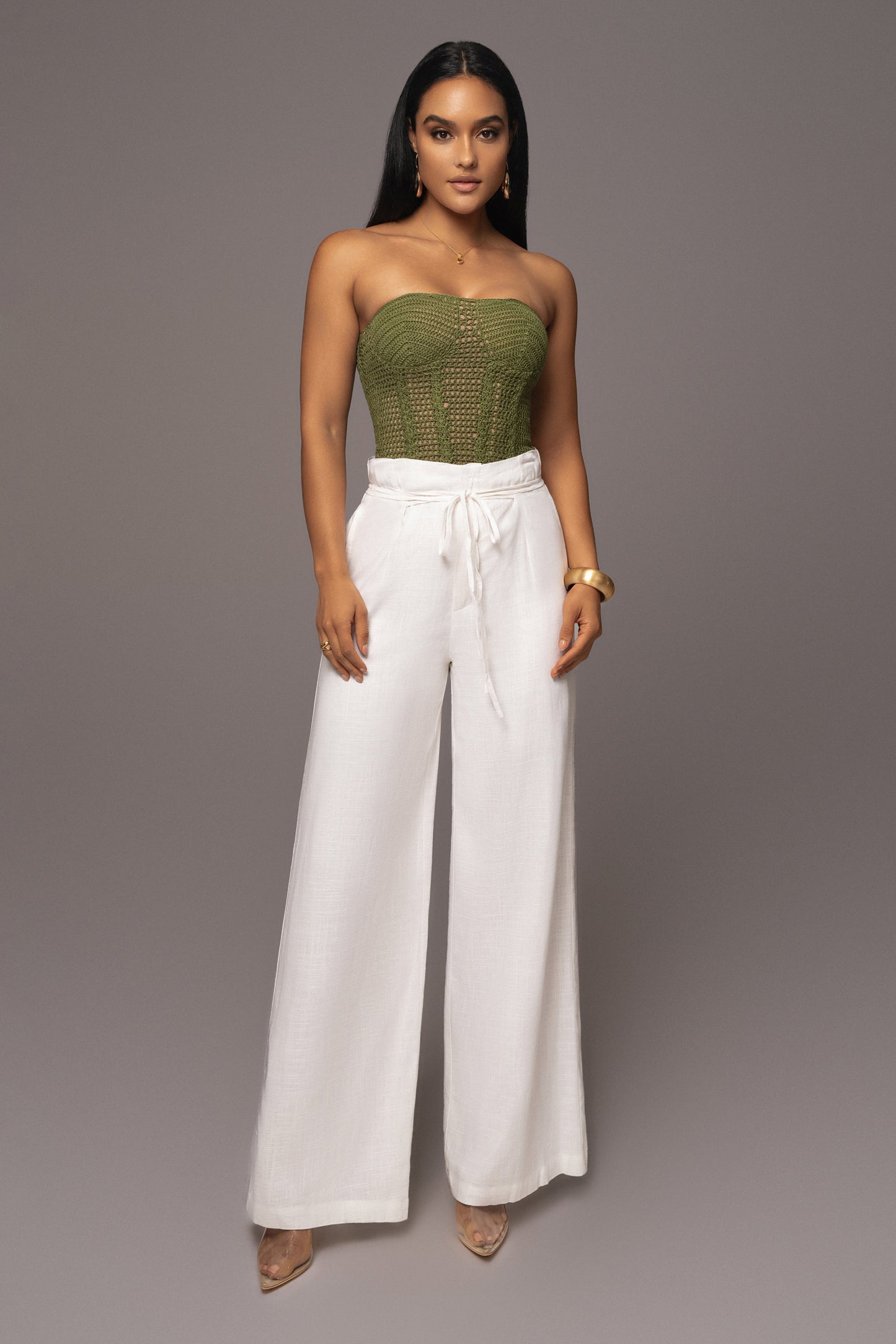 Olive Want It All Crochet Bustier JLUXLABEL