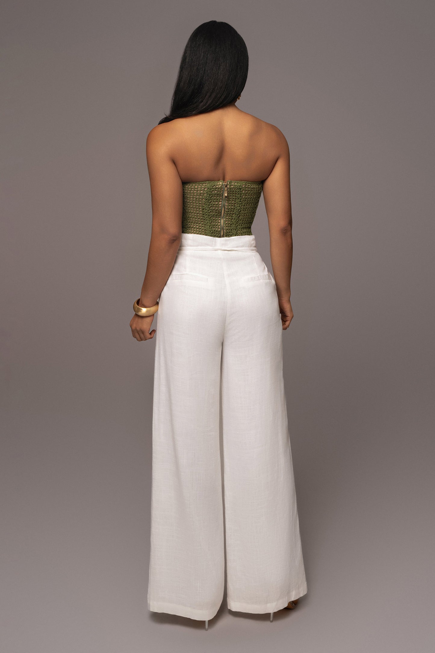 Olive Want It All Crochet Bustier JLUXLABEL