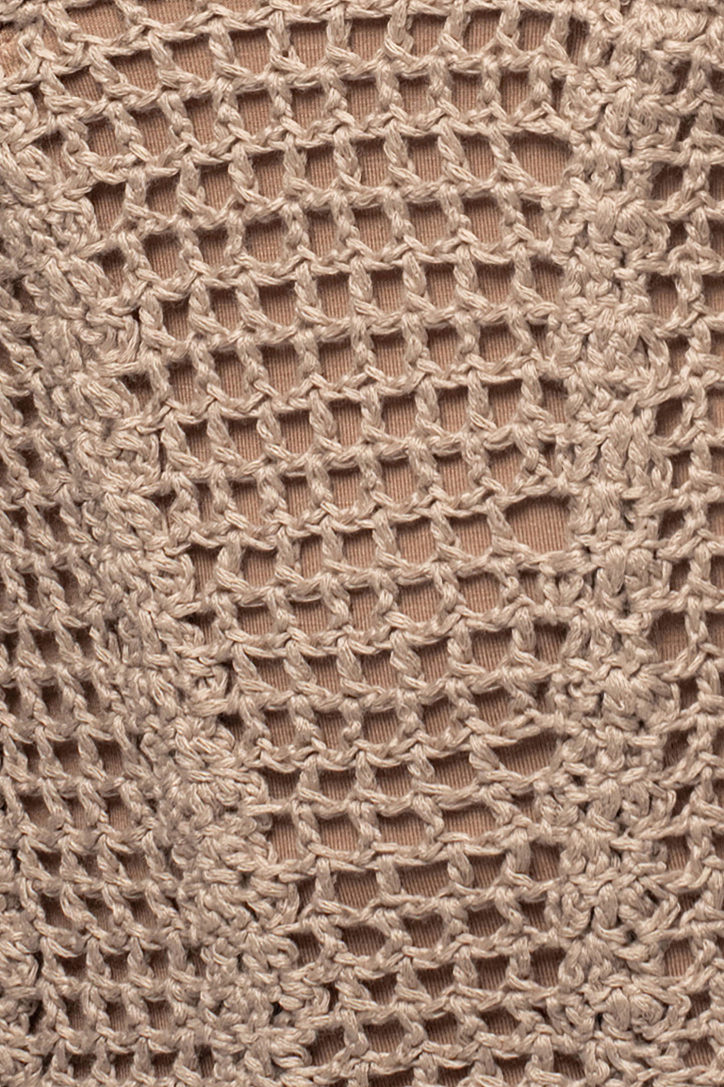 Natural Want It All Crochet Bustier JLUXLABEL