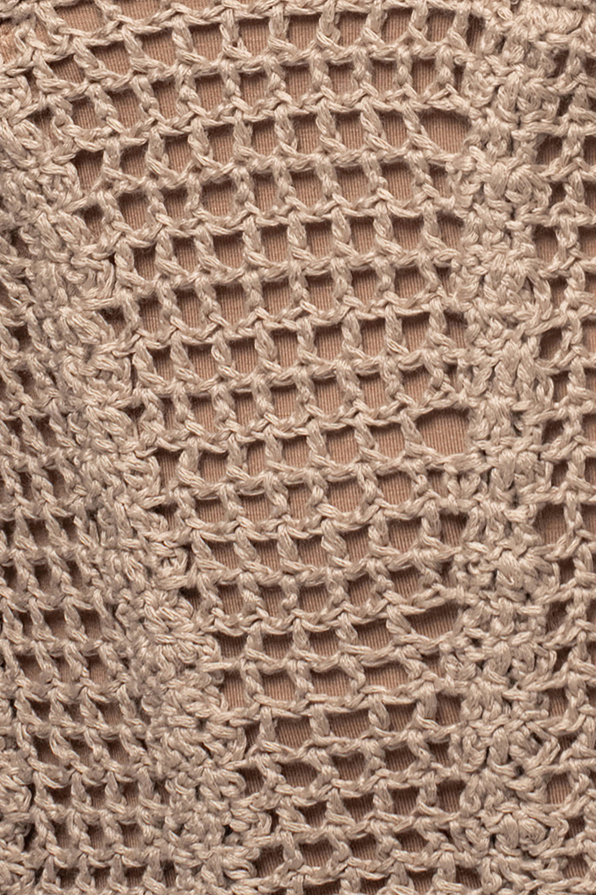 Natural Want It All Crochet Bustier JLUXLABEL