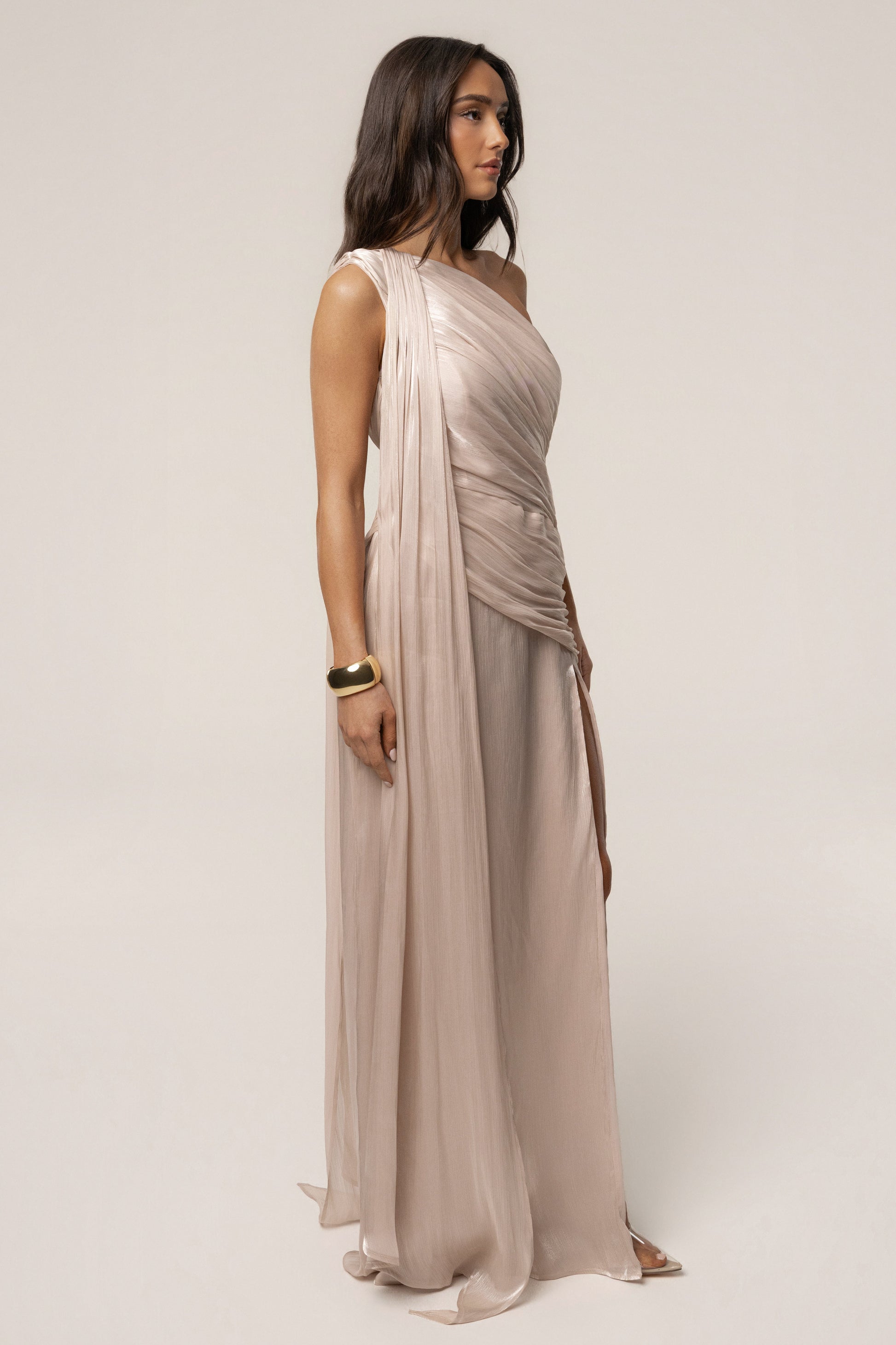 Champagne Eternal Muse Gown NEWFASHIONEDGE