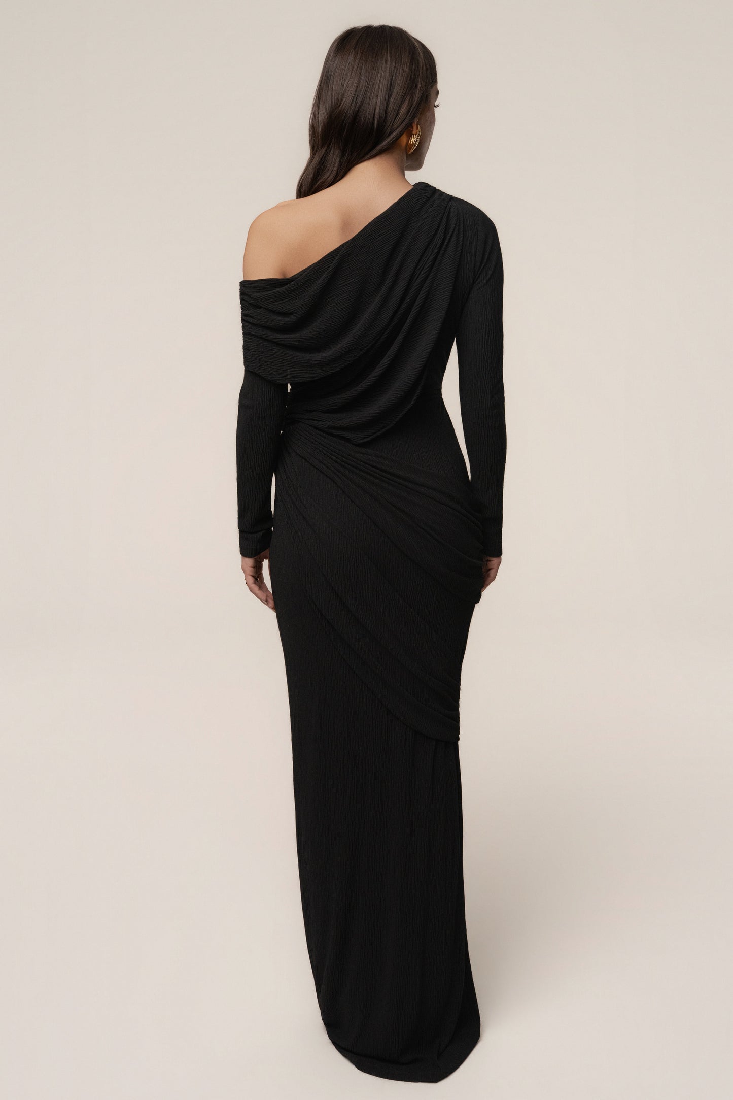 Black Paradise Hills Maxi Skirt JLUXLABEL