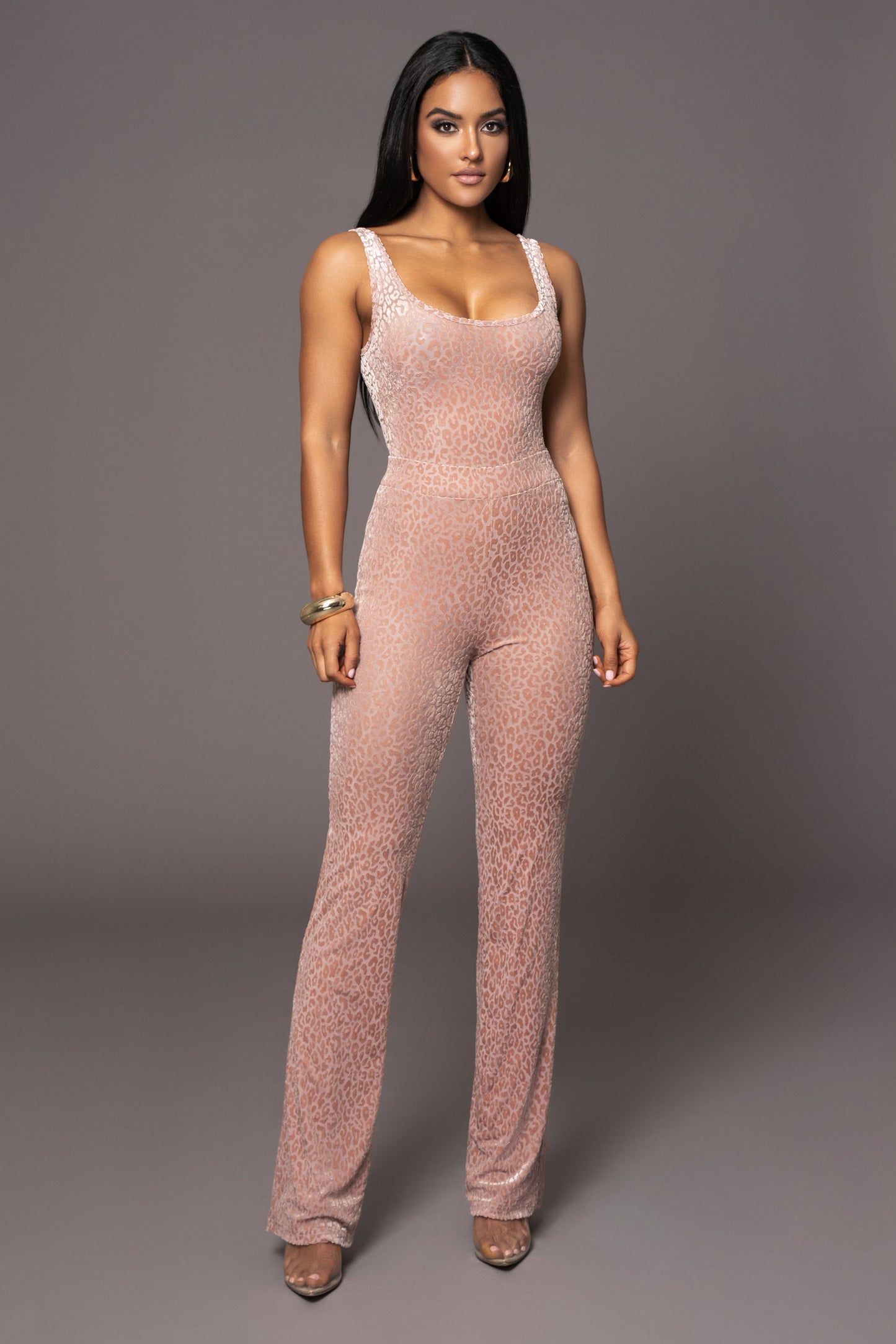 Blush Won't Be Tamed Leopard Tank JLUXLABEL