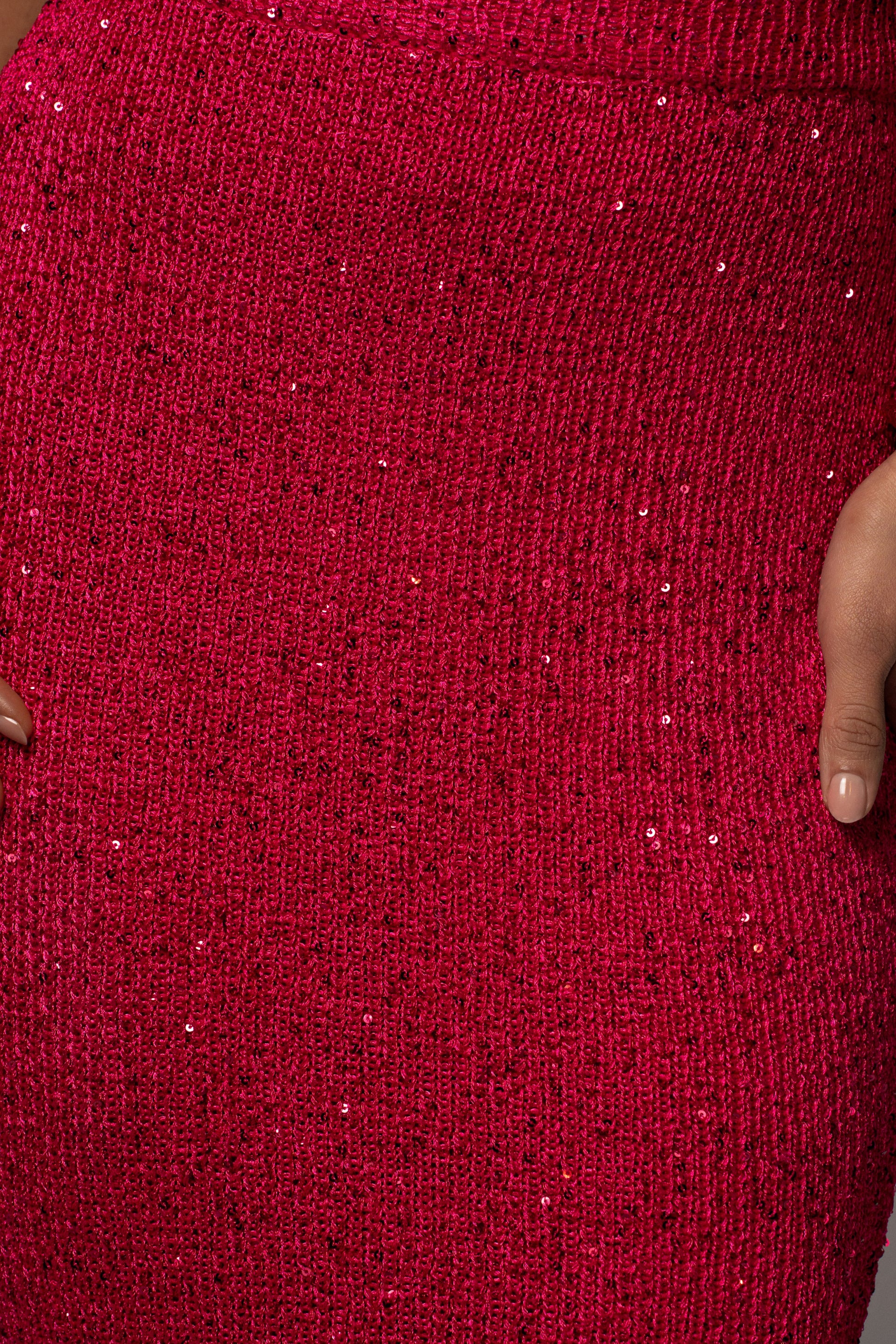 Pink Palace Sequin Skirt Set JLUXLABEL