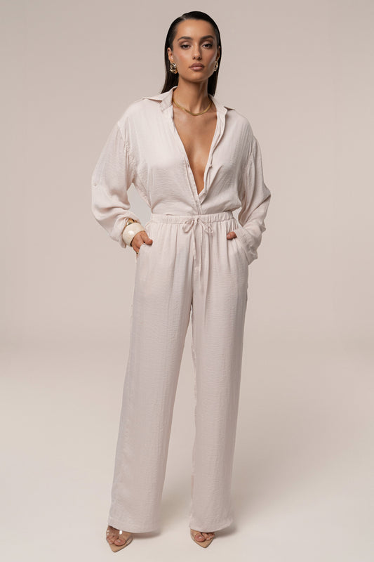 Milk Pearl Bay Pant Set JLUXLABEL