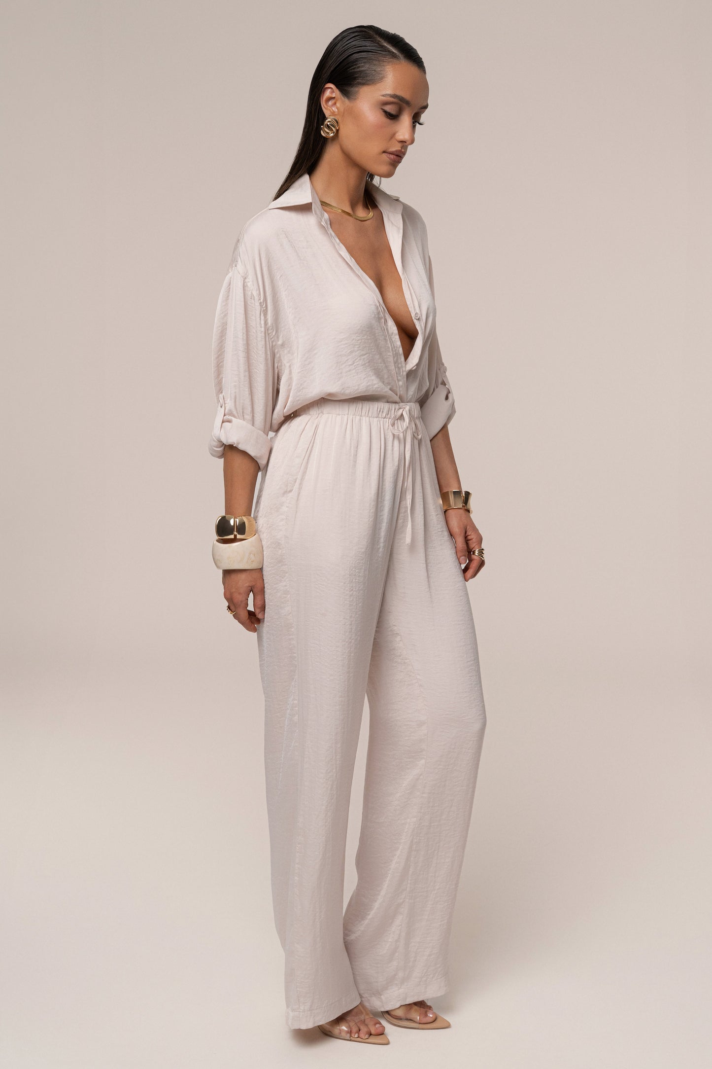 Milk Pearl Bay Pant Set JLUXLABEL