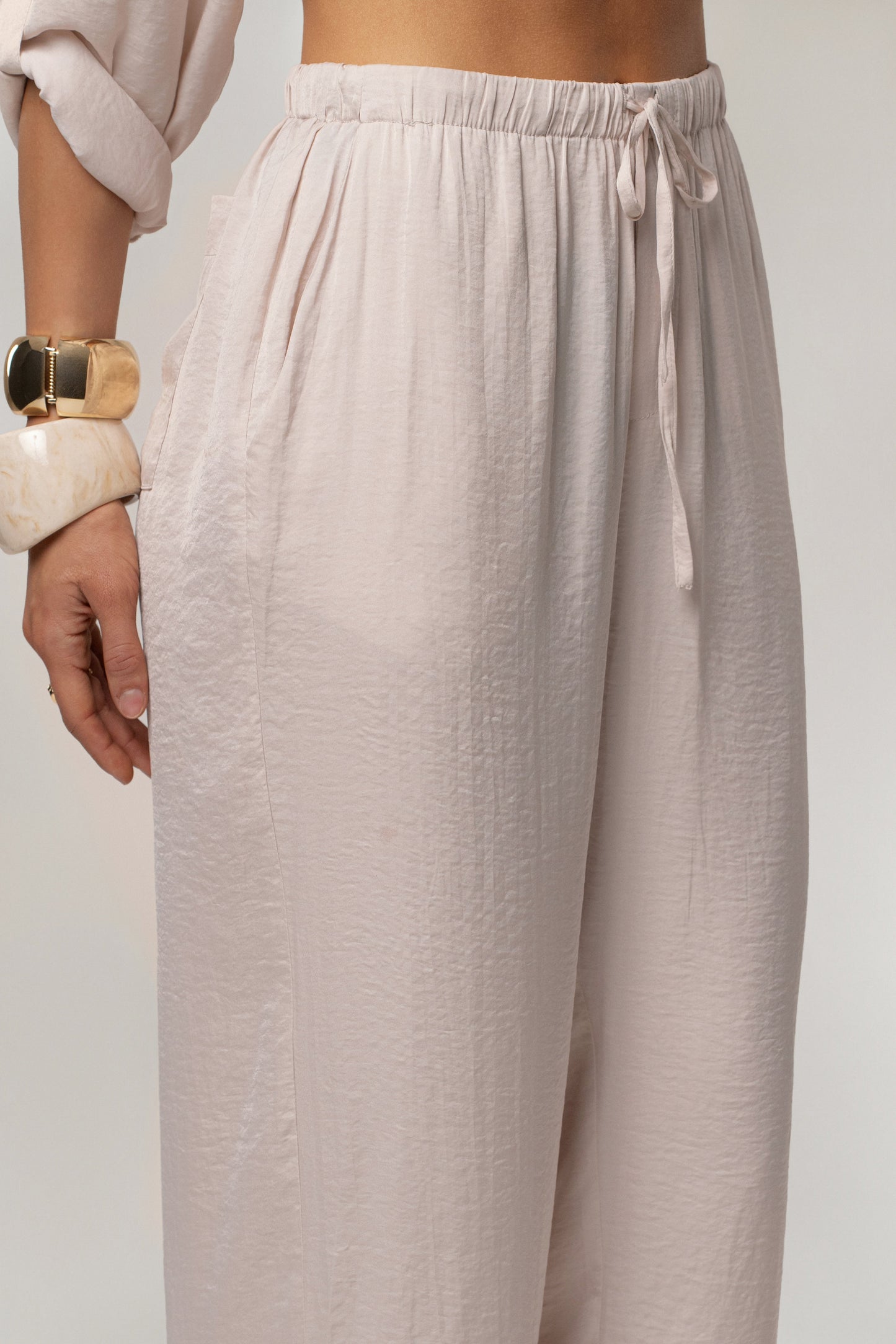 Milk Pearl Bay Pant Set JLUXLABEL