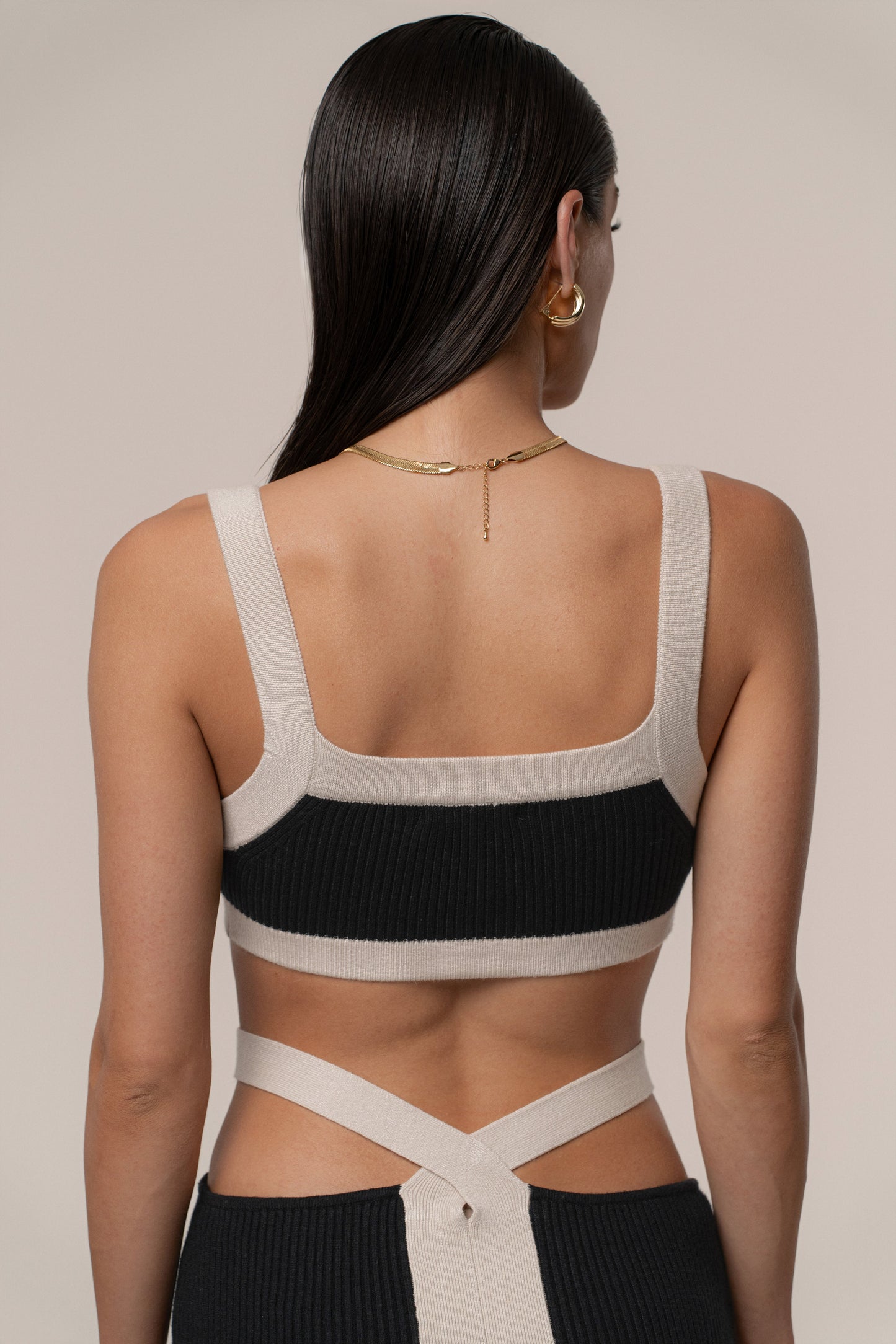 Black/Milk Coastal Drift Skirt Set JLUXLABEL
