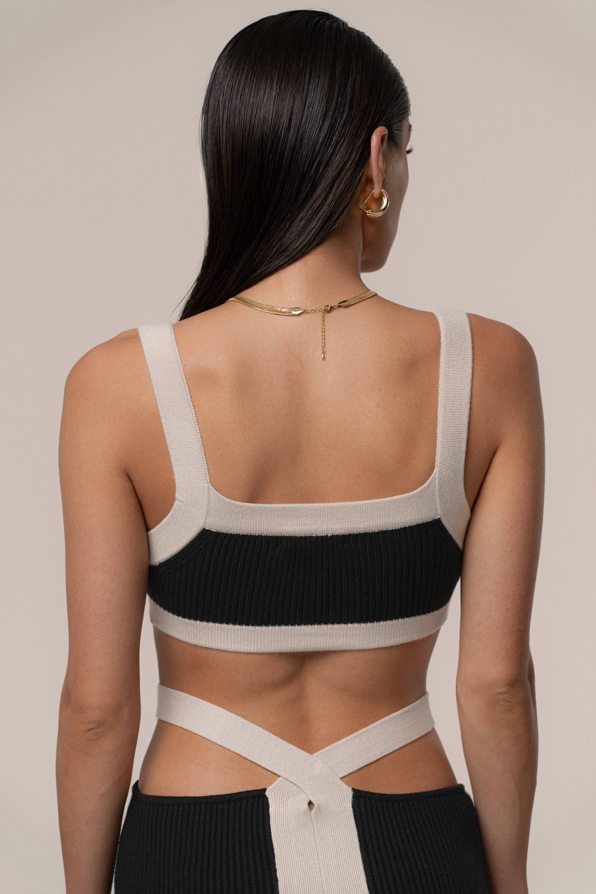 Black/Milk Coastal Drift Skirt Set JLUXLABEL
