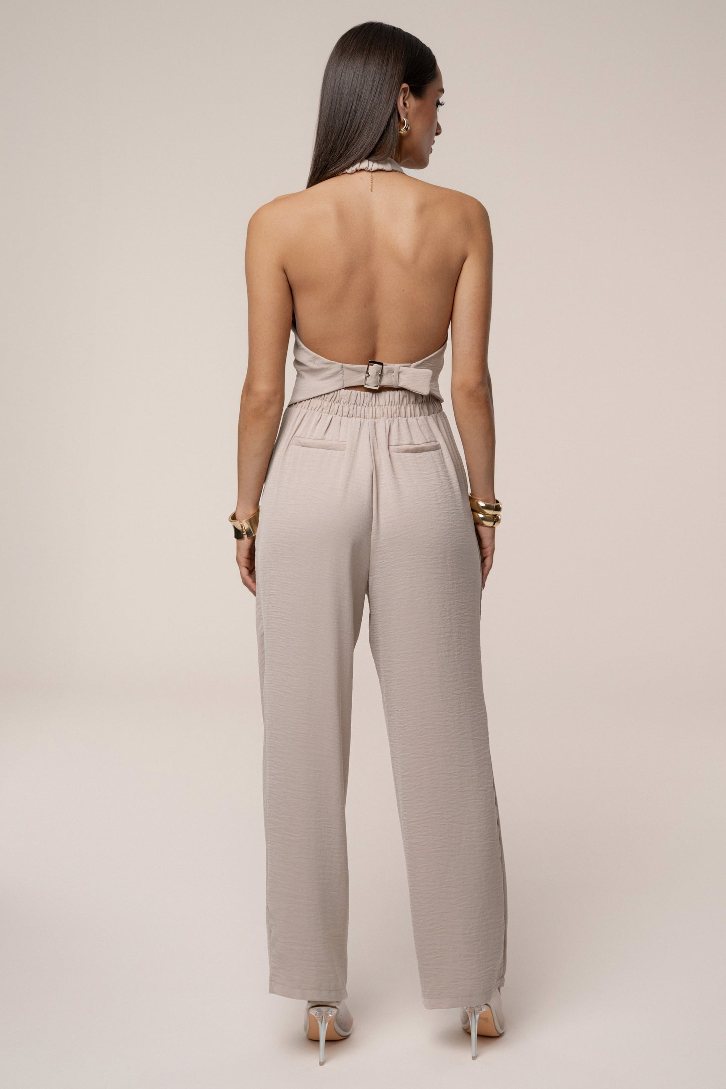 Taupe Serene Pant Set JLUXLABEL