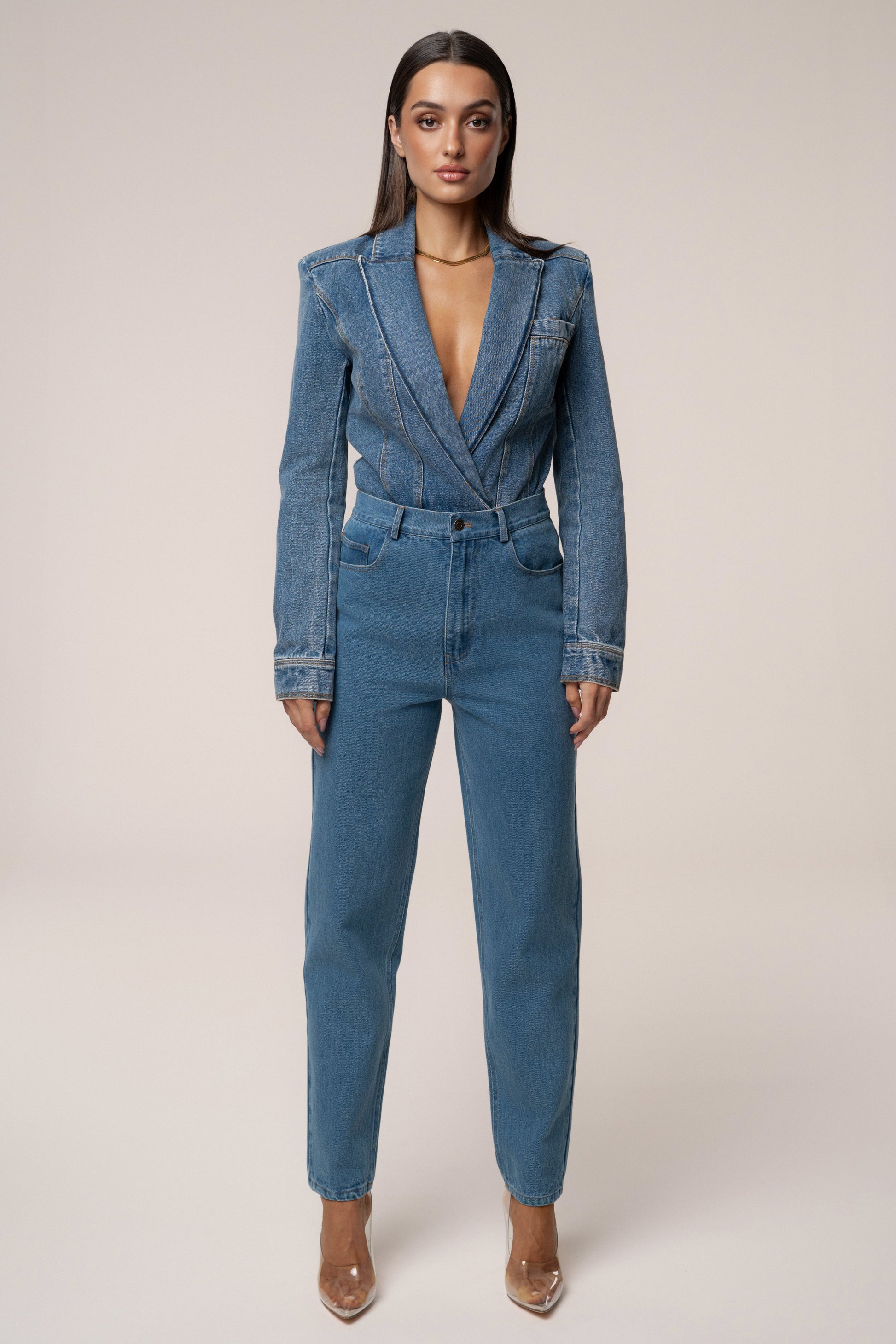 Medium Wash Roesia Jeans JLUXLABEL