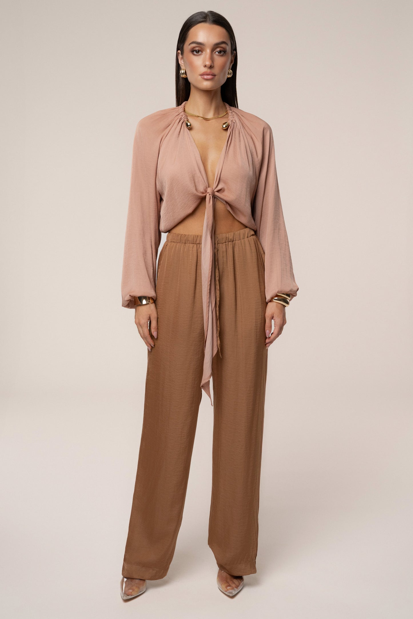 Mauve Seaside Glow Top JLUXLABEL