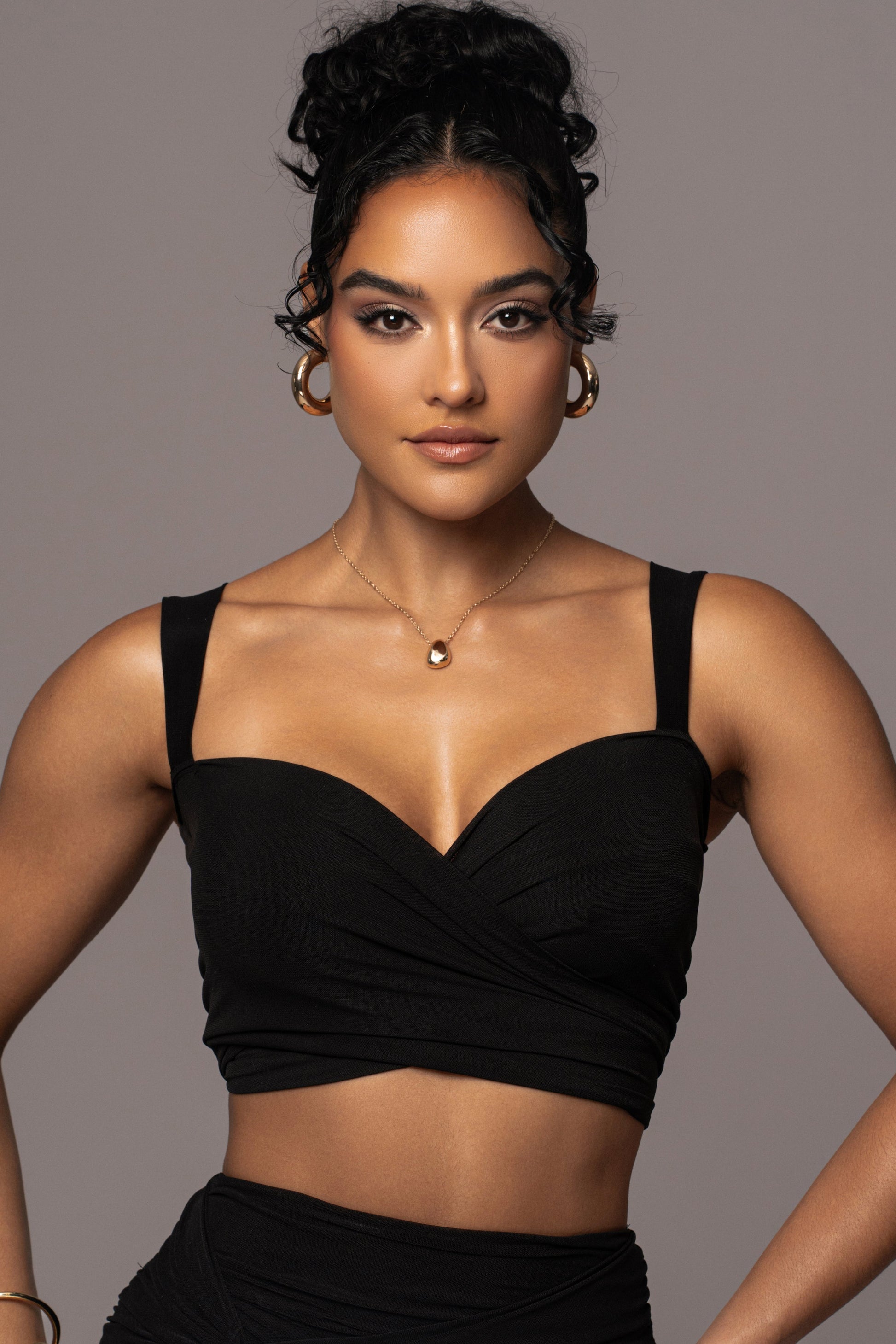 Black Extend Your Stay Skirt Set JLUXLABEL