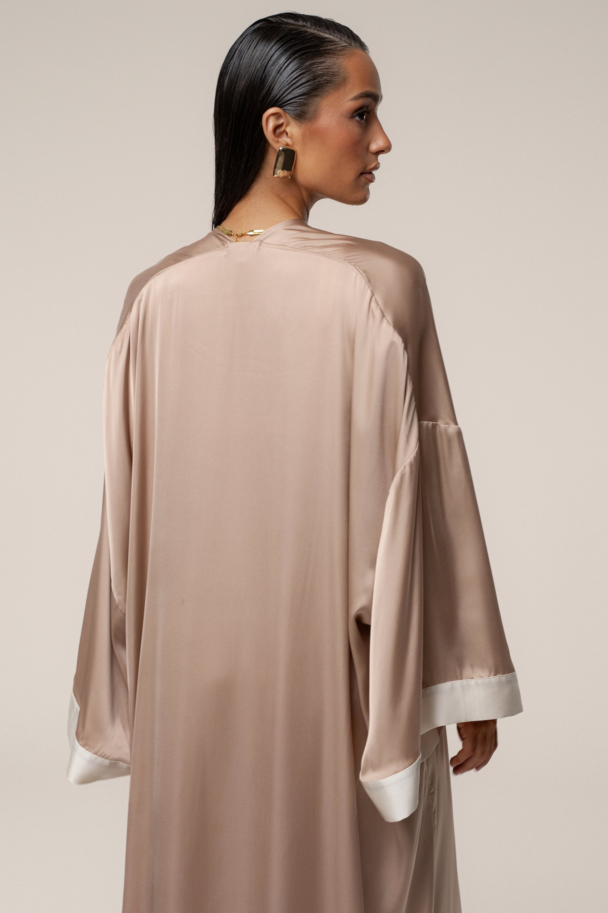 Mocha Nola Maxi Duster JLUXLABEL