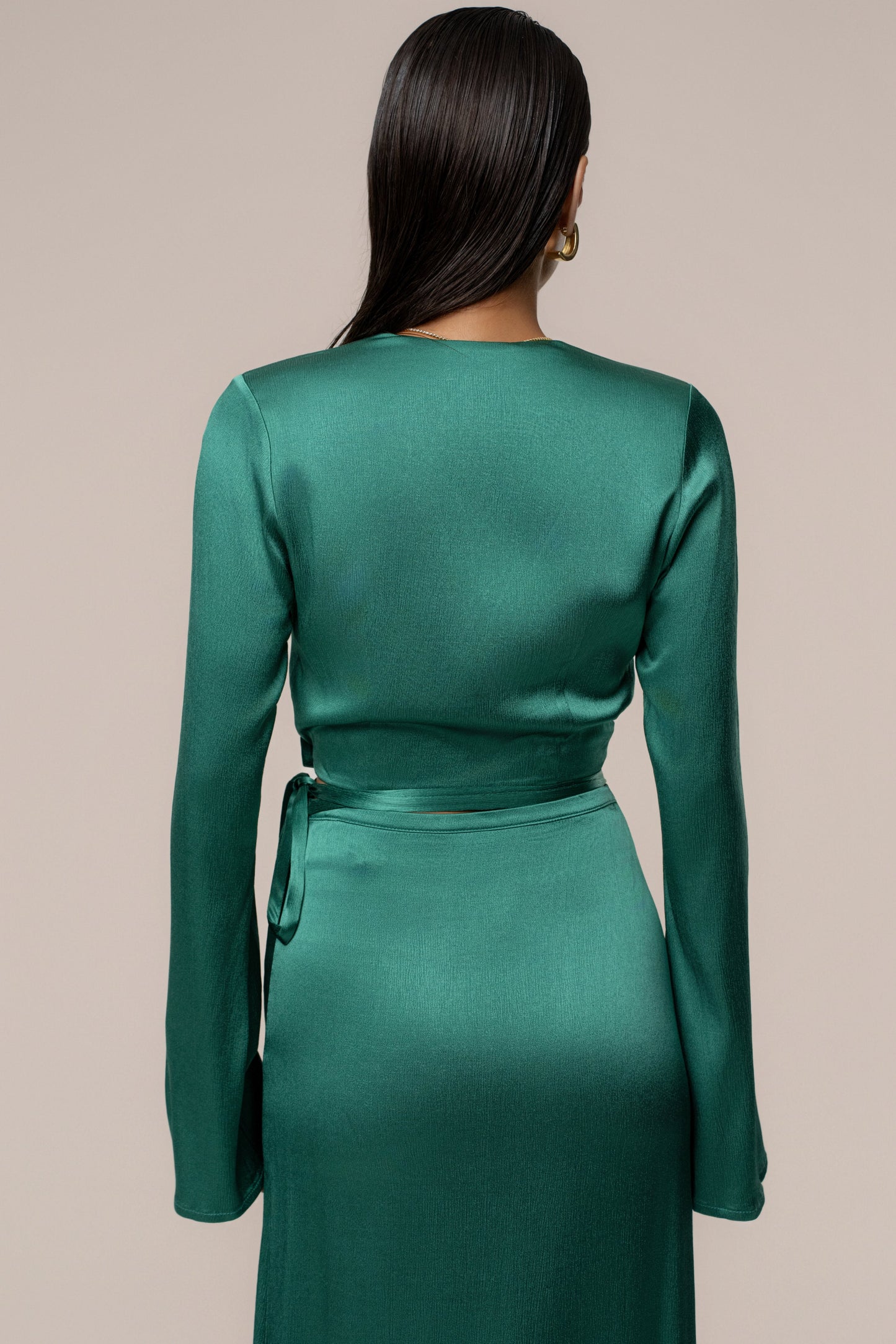 Green Golden Eve Skirt Set JLUXLABEL