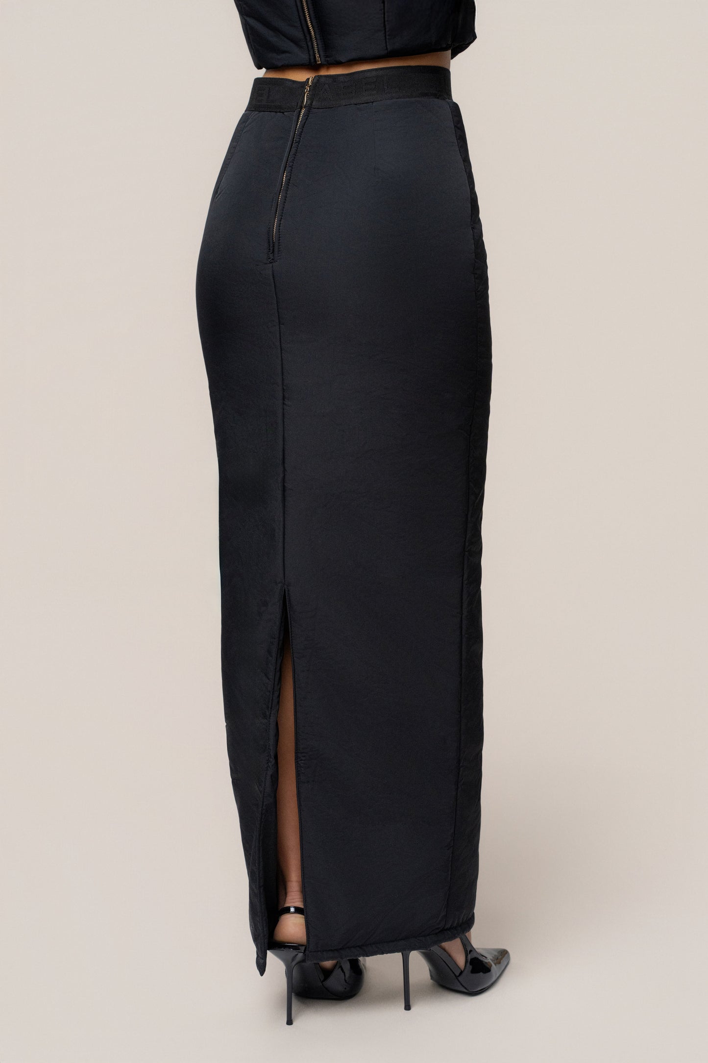 Black Addyson Skirt Set JLUXLABEL