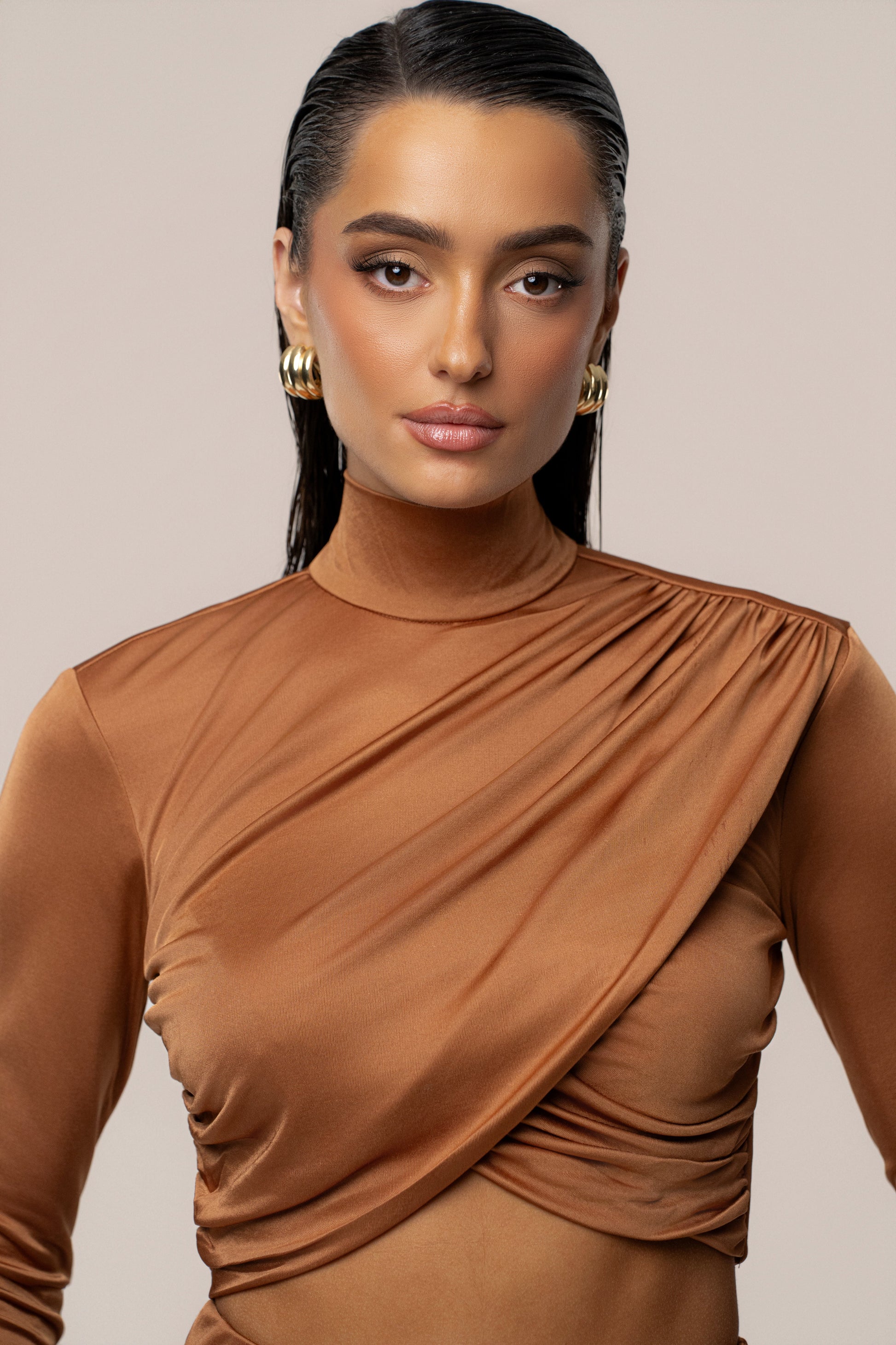 Copper Nessa Slinky Top JLUXLABEL