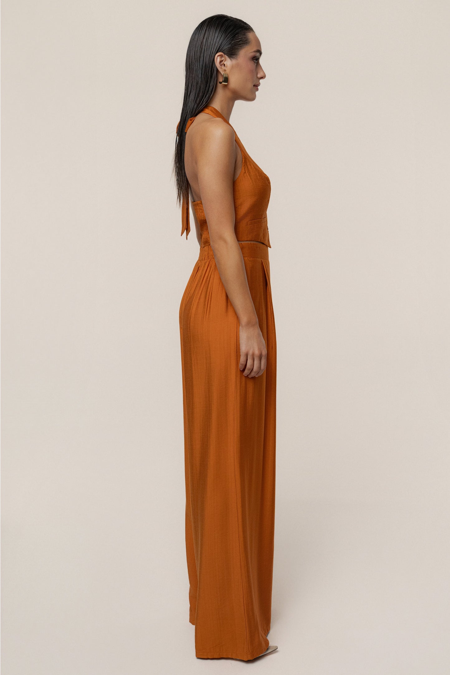 Rust Tropical Daze Pant Set JLUXLABEL