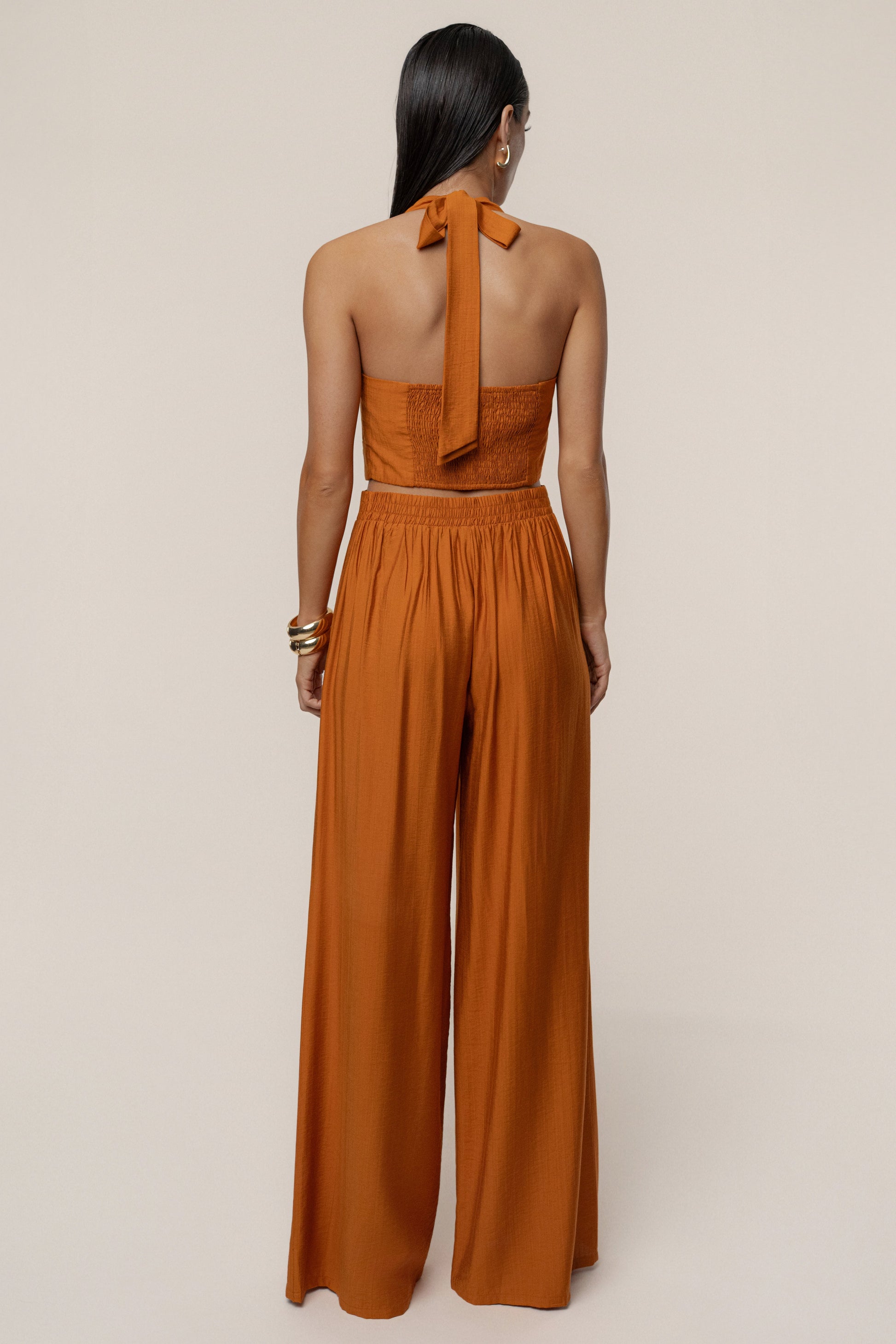 Rust Tropical Daze Pant Set JLUXLABEL