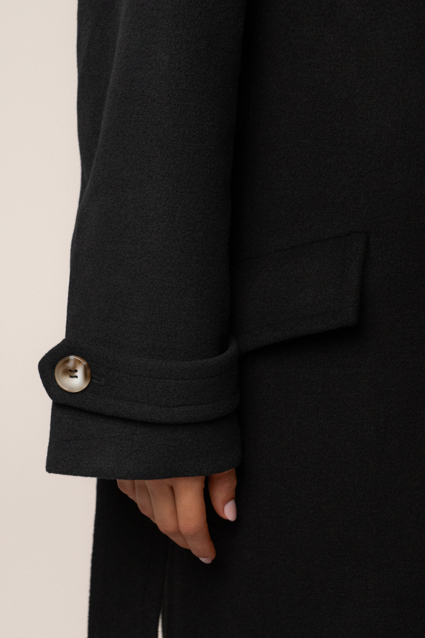 Black Empire Longline Coat JLUXLABEL