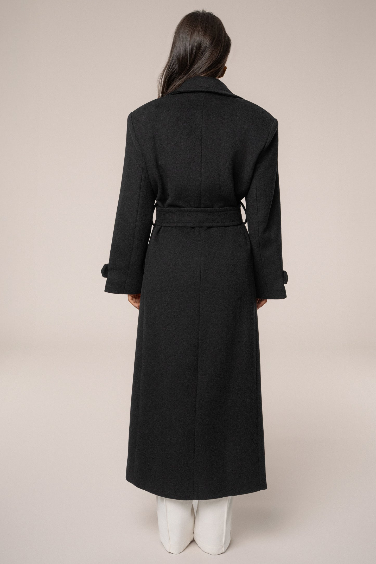Black Empire Longline Coat JLUXLABEL