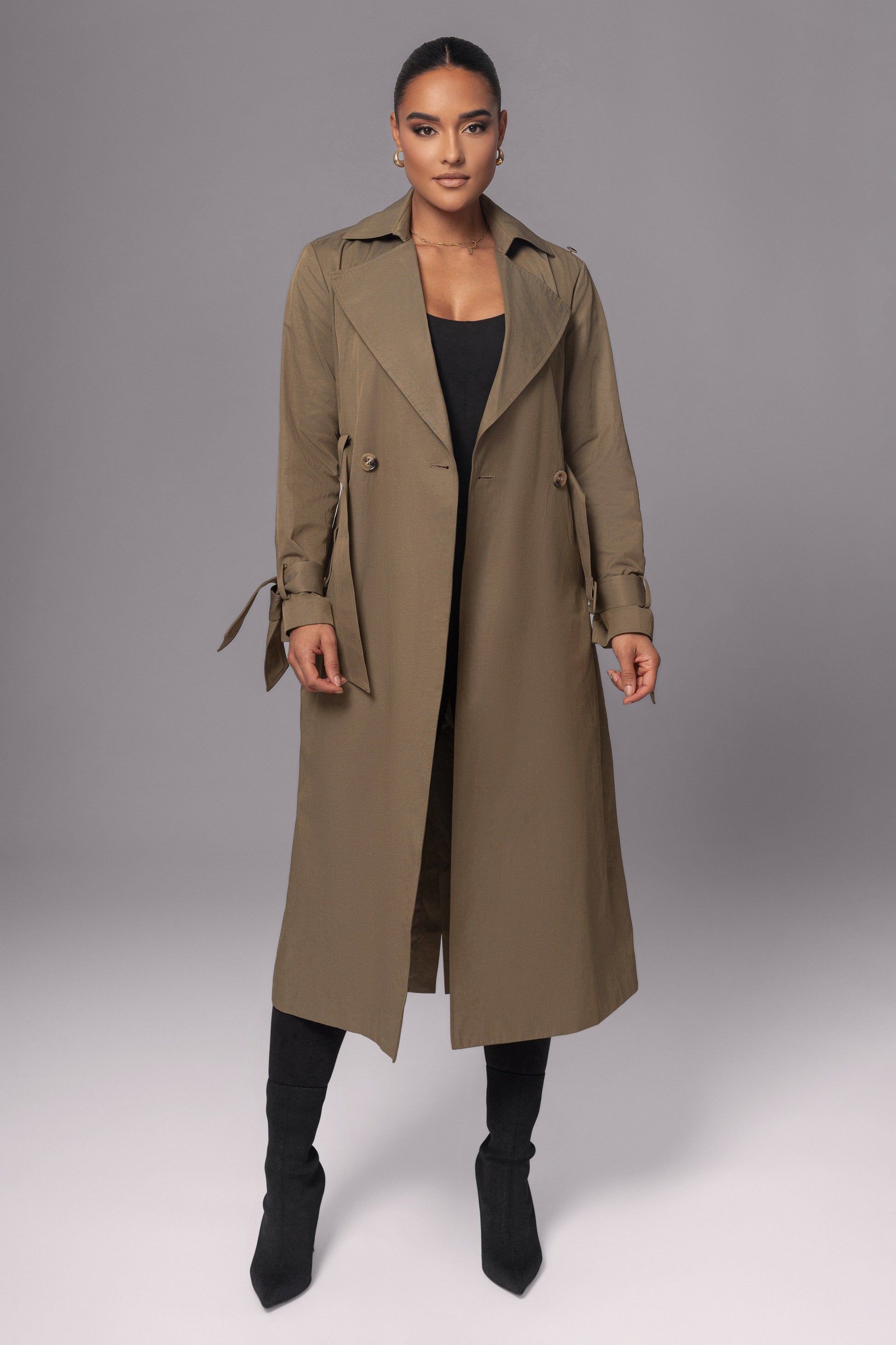 Olive The Classic Trench Coat JLUXLABEL