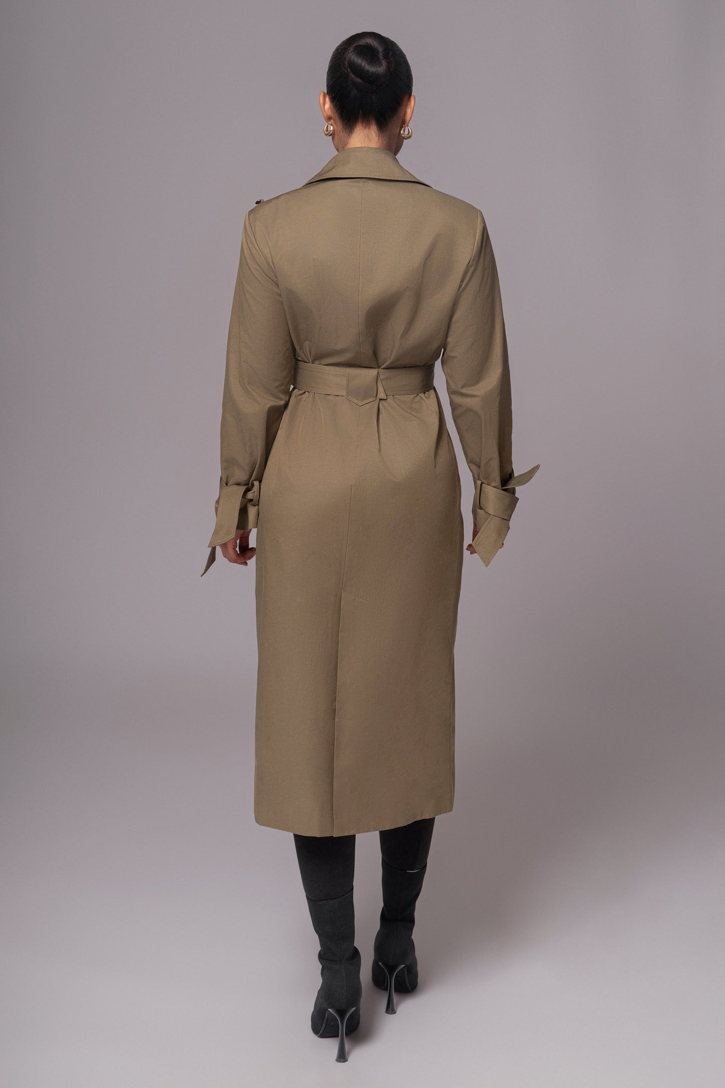 Olive The Classic Trench Coat JLUXLABEL