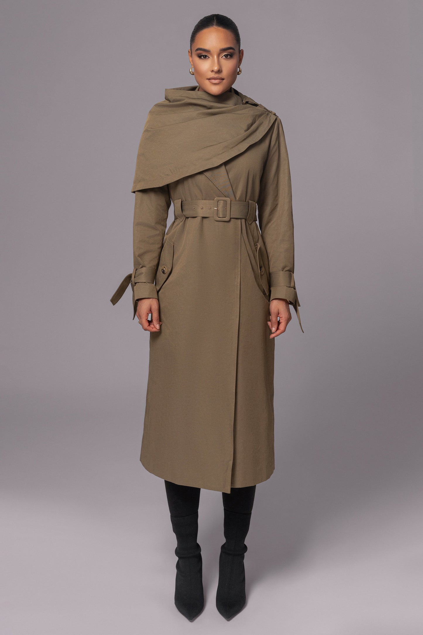 Olive The Classic Trench Coat JLUXLABEL