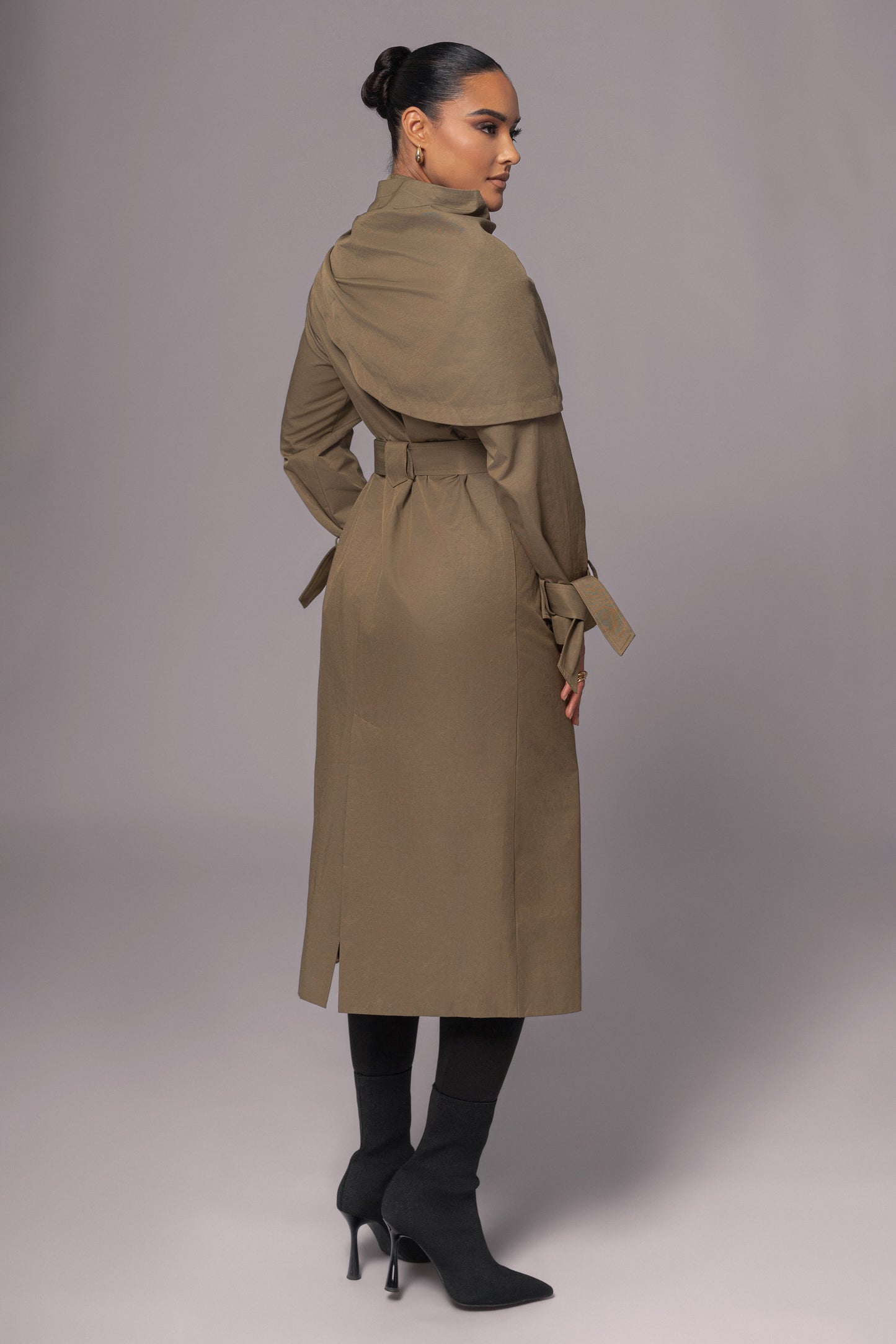 Olive The Classic Trench Coat JLUXLABEL