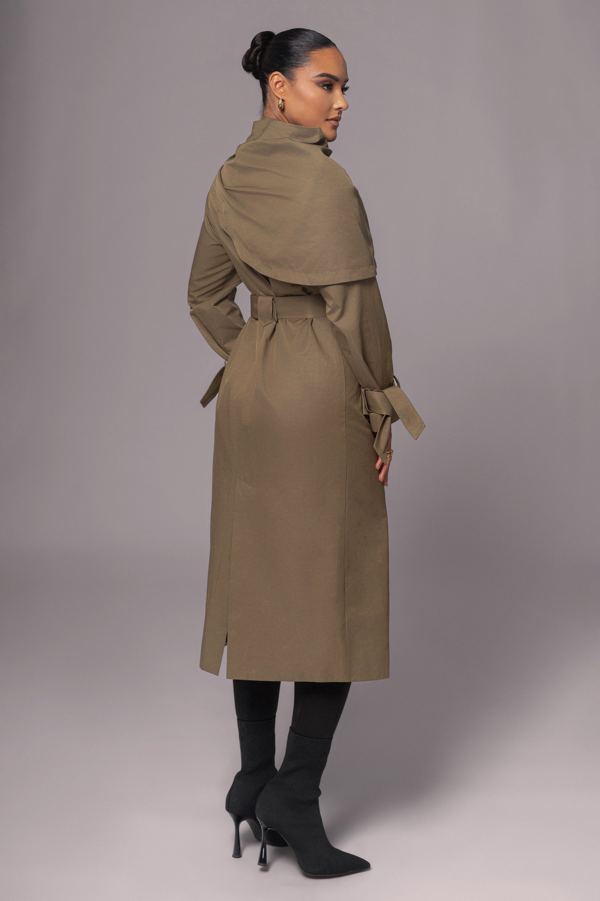 Olive The Classic Trench Coat JLUXLABEL