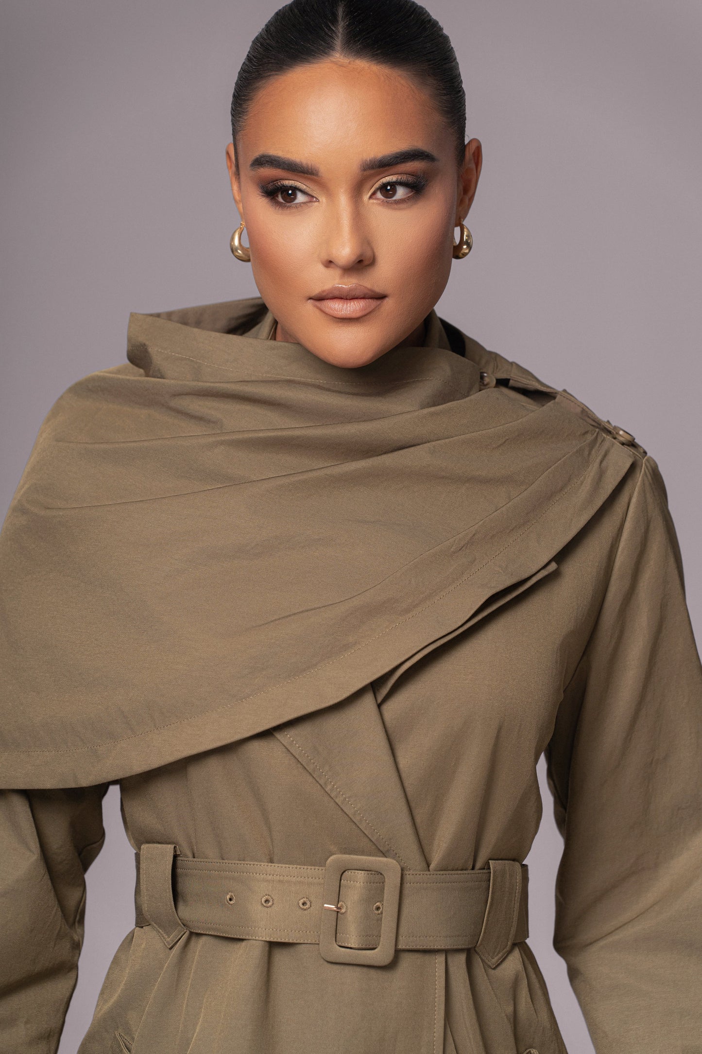 Olive The Classic Trench Coat JLUXLABEL