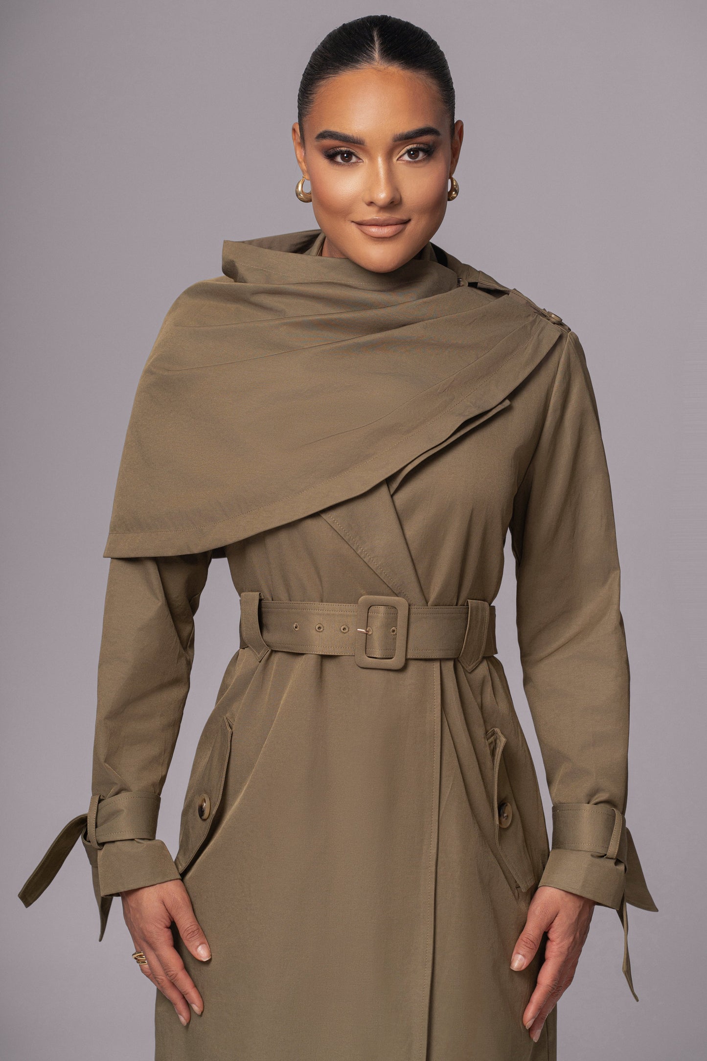 Olive The Classic Trench Coat JLUXLABEL