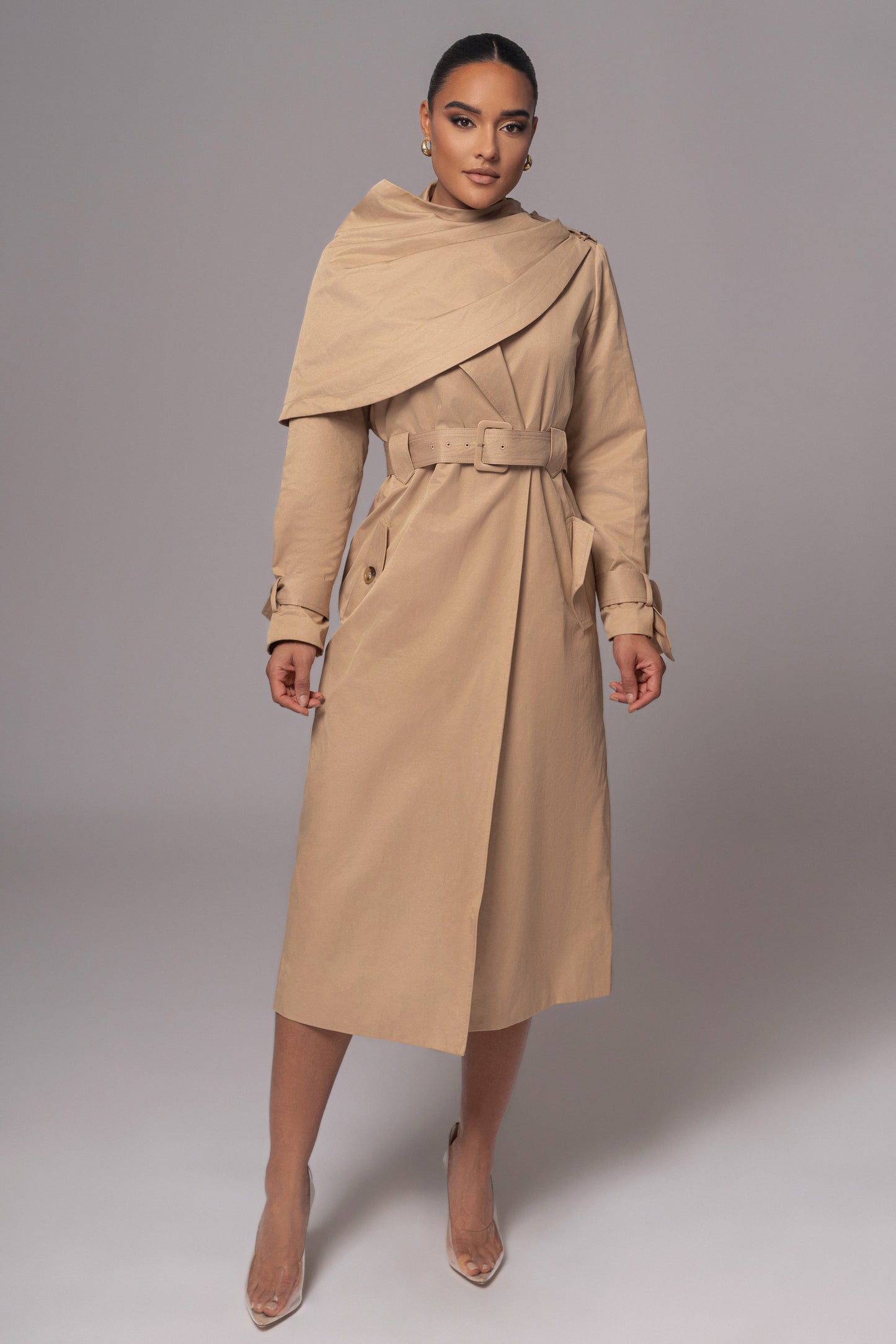 Khaki The Classic Trench Coat JLUXLABEL