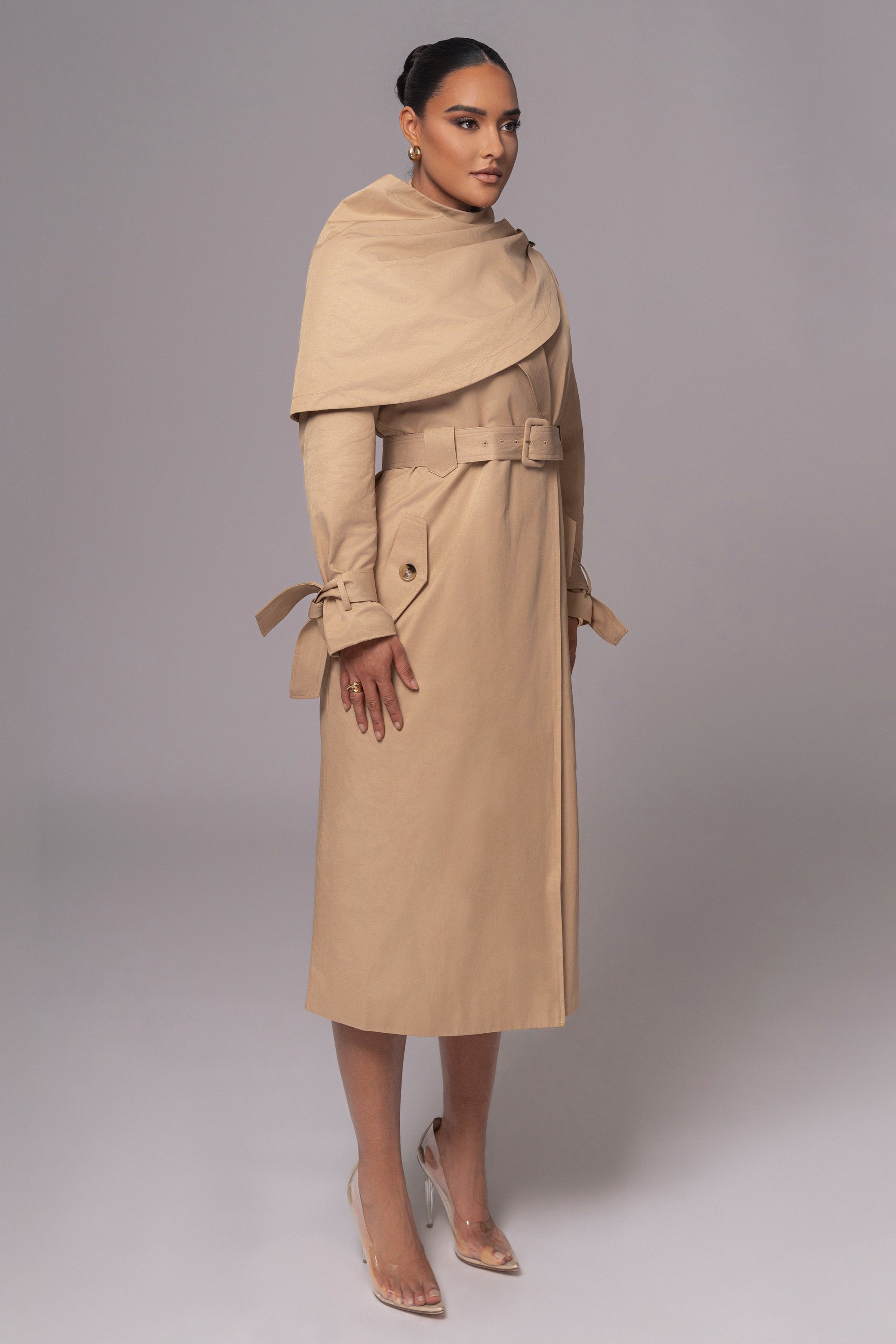 Khaki The Classic Trench Coat JLUXLABEL